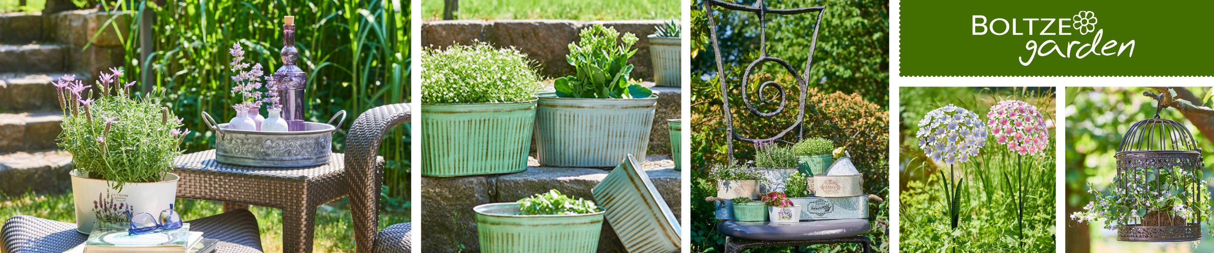 Boltze Garden: Gartendeko für dein grünes Paradies