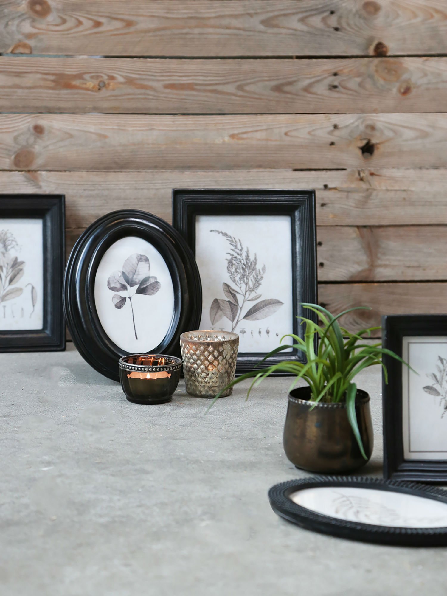 Chic Antique Bilderrahmen und Bilder, Wanddekoration