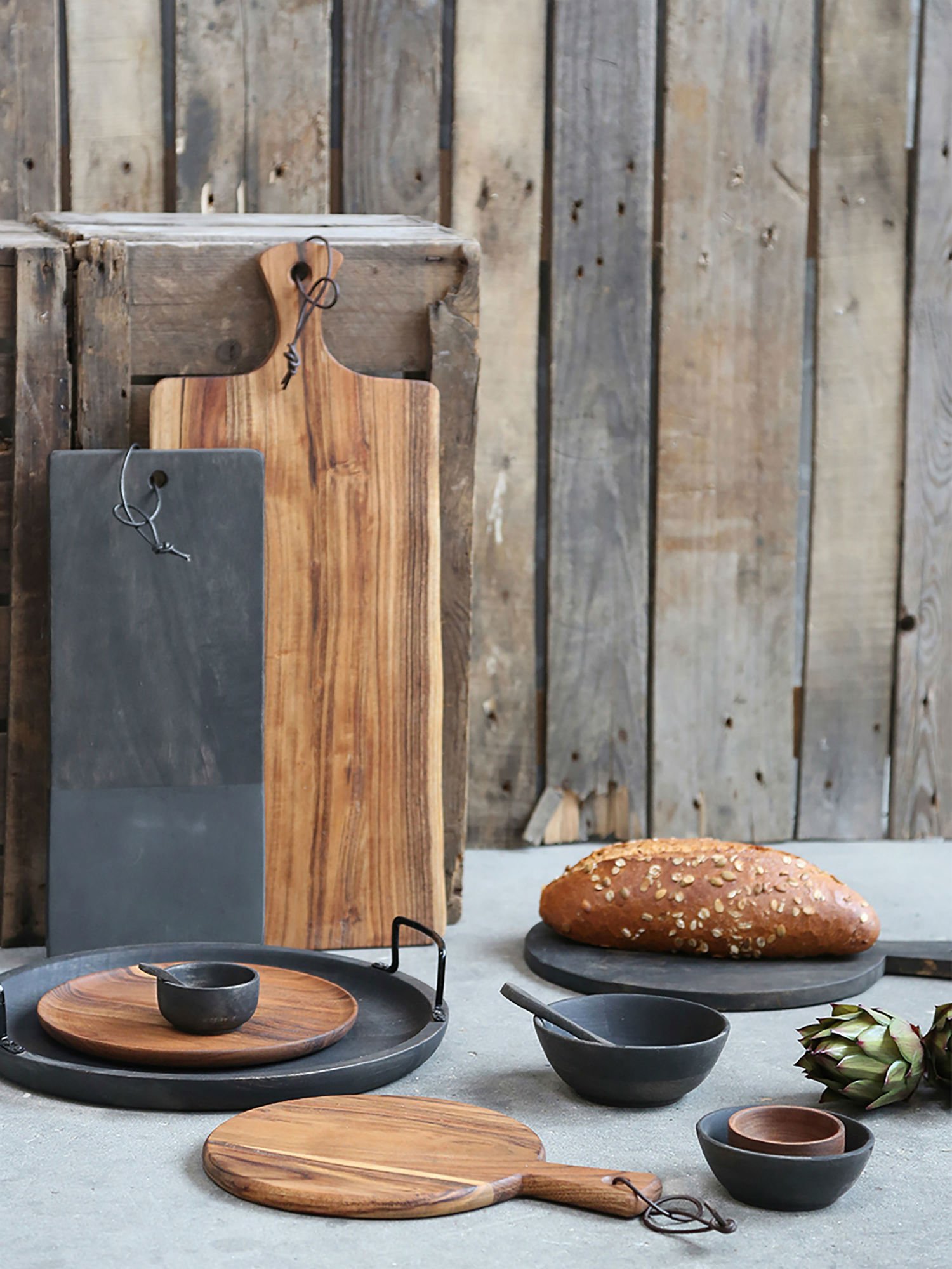 Chic Antique Laon Serie aus Mangoholz und Akazienholz