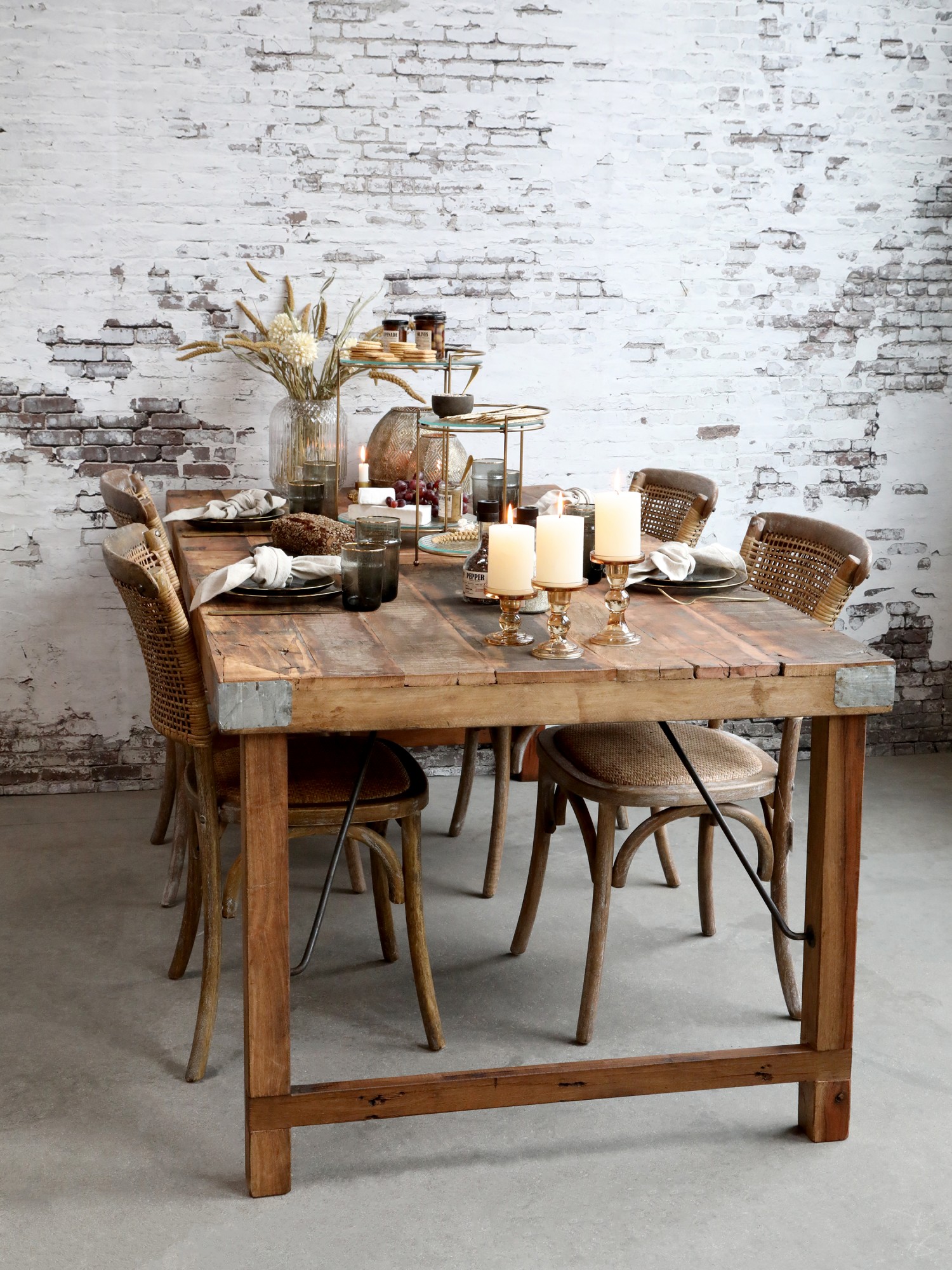 Chic Antique Grimaud Unikat Altholz-Serie