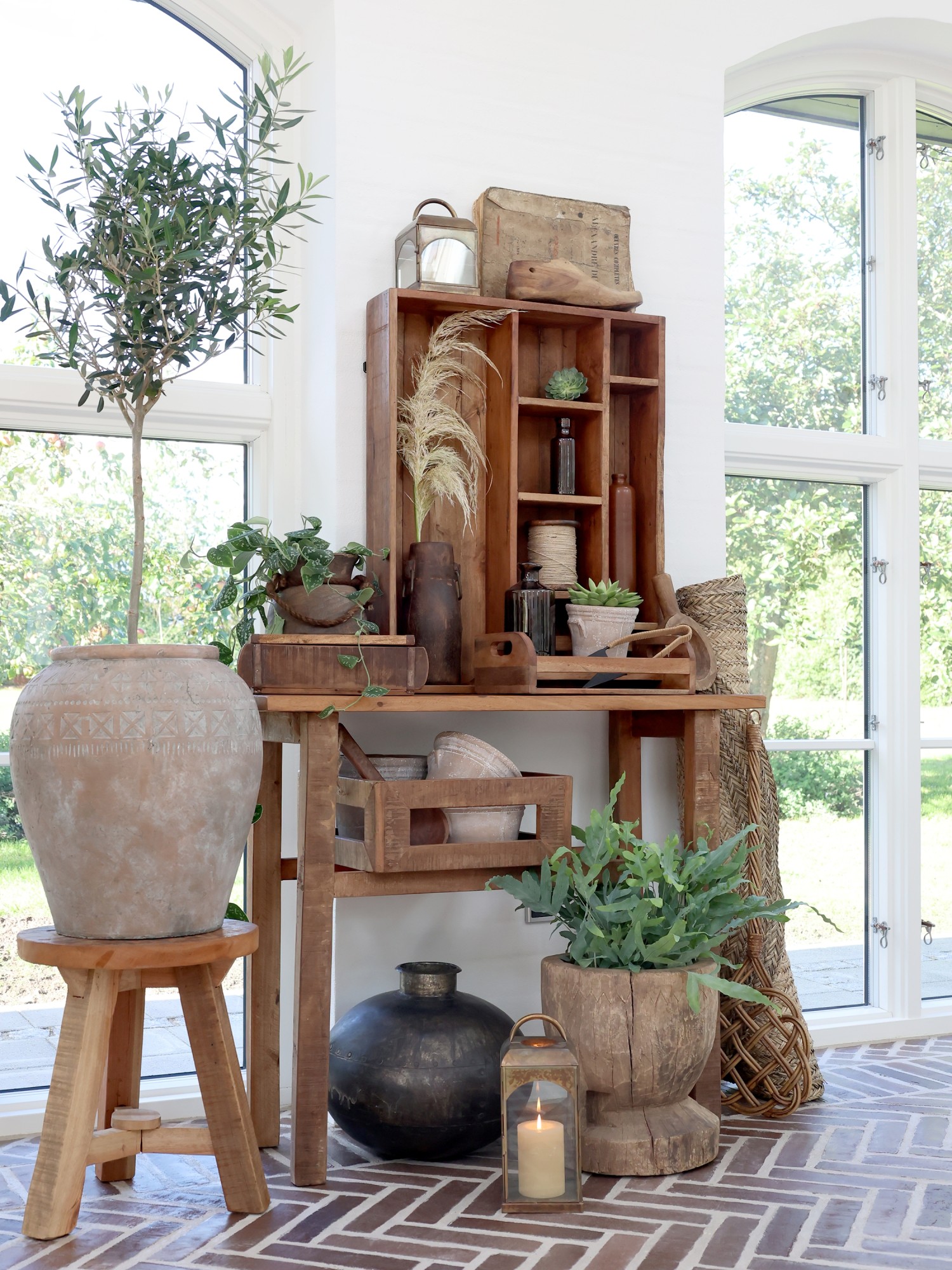 Chic Antique Grimaud Unikat Altholz-Serie