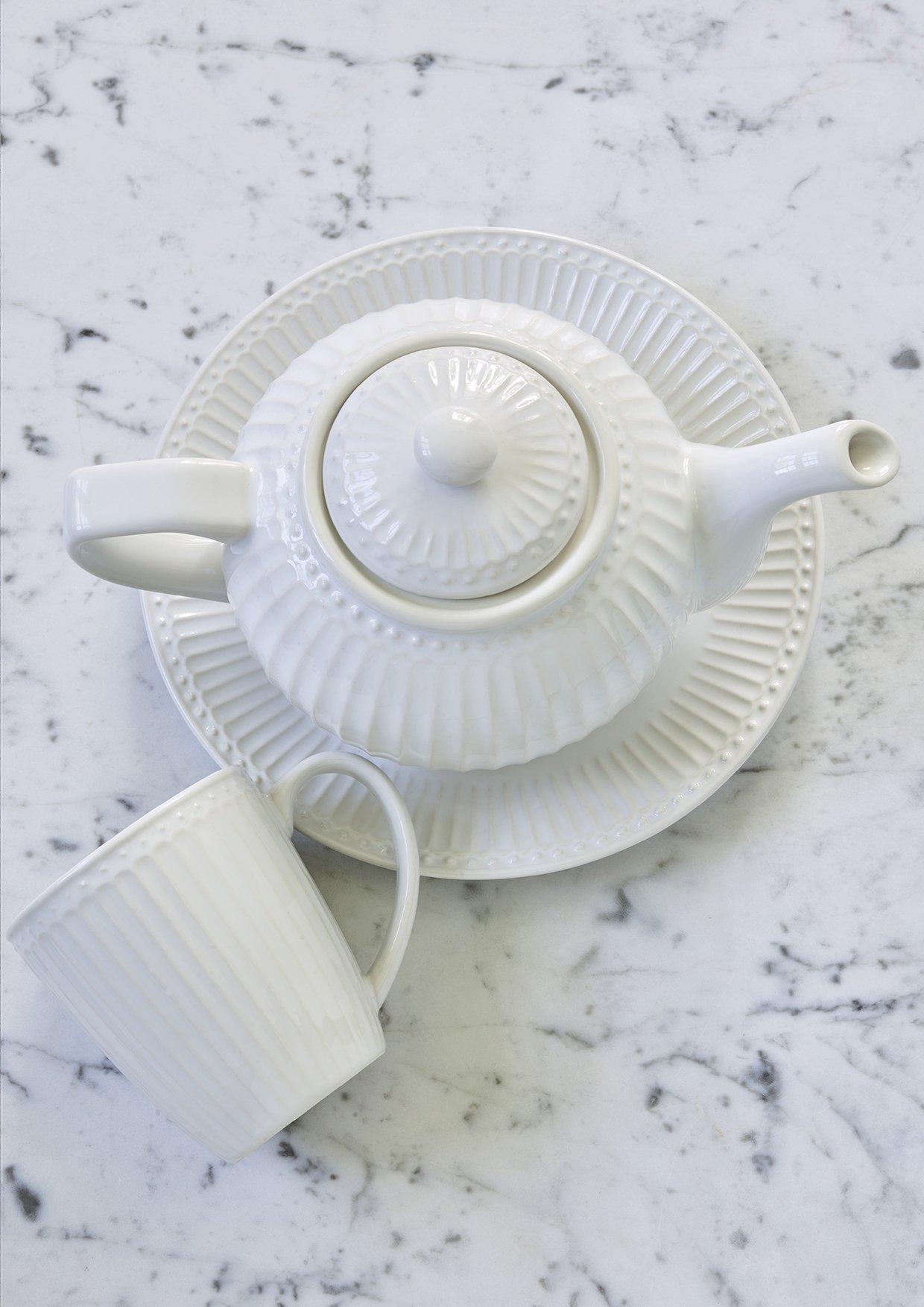 GREENGATE Alice Geschirr White