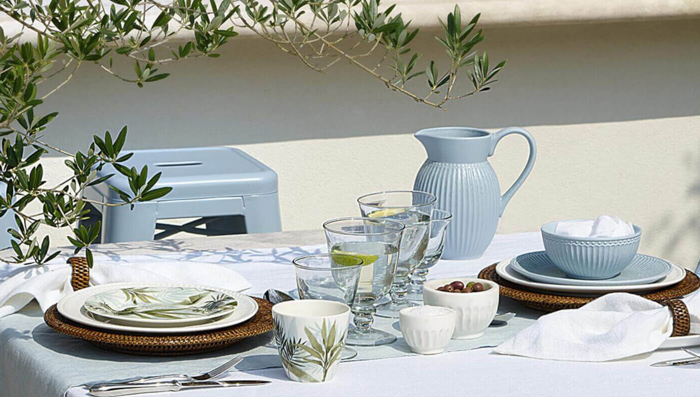 Greengate Alice Ice Blue Everyday Geschirr-Serie