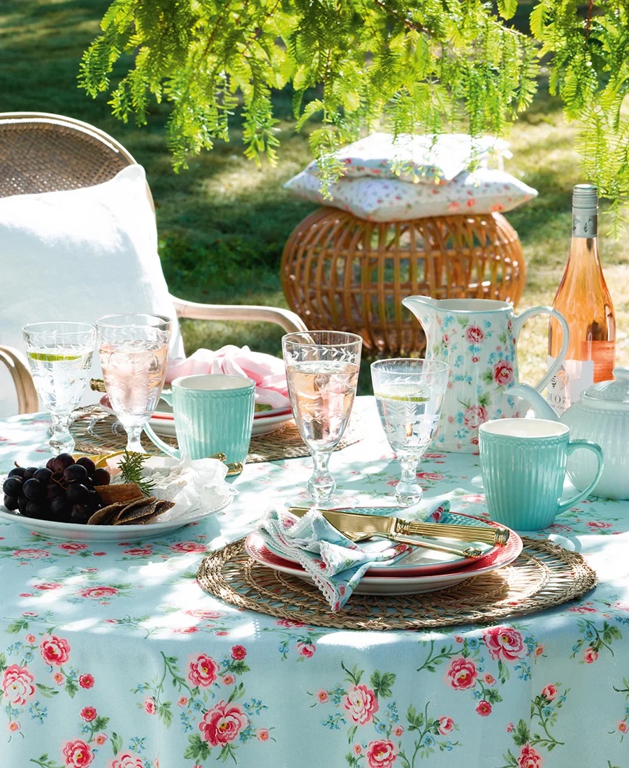 GREENGATE Alice Cool Mint Steingut Geschirr