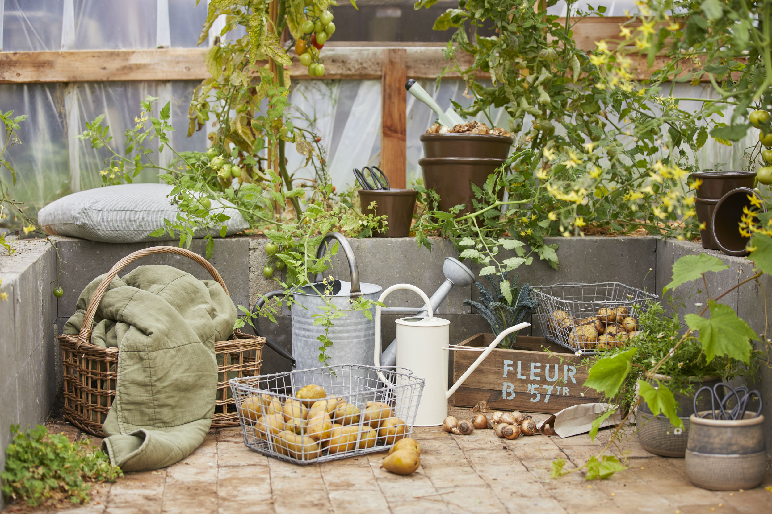 Körbe und Kisten für den Garten von IB Laursen