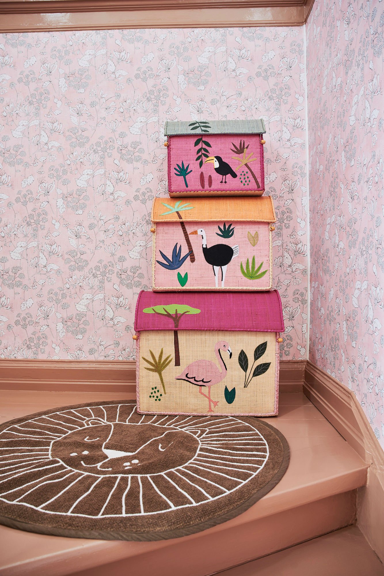 RICE Kindergeschirr Jungle Animals