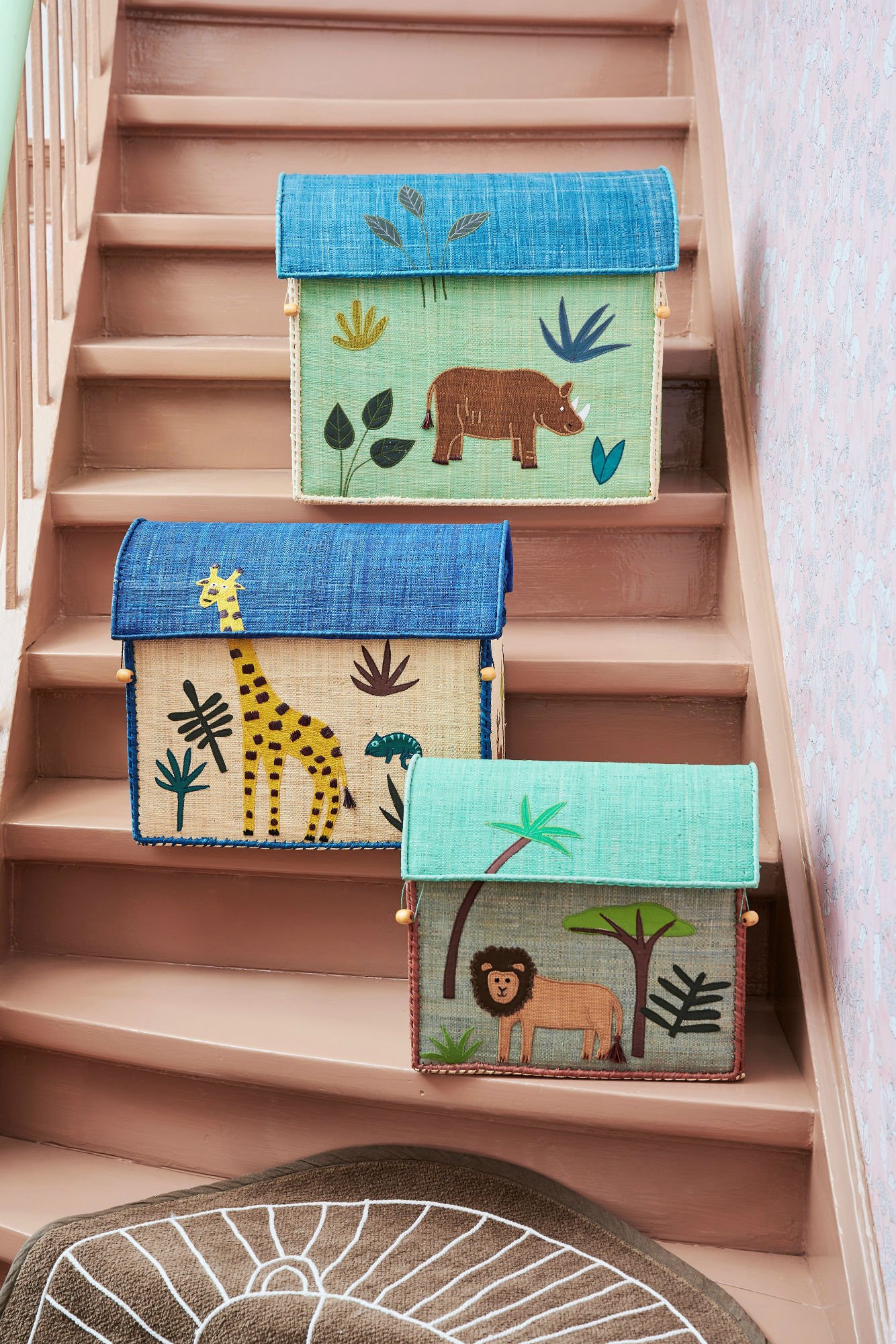 RICE Kindergeschirr Jungle Animals