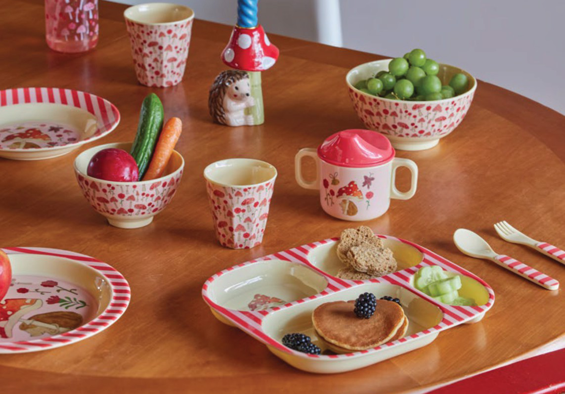 Melamin Kindergeschirr Happy Forest von rice