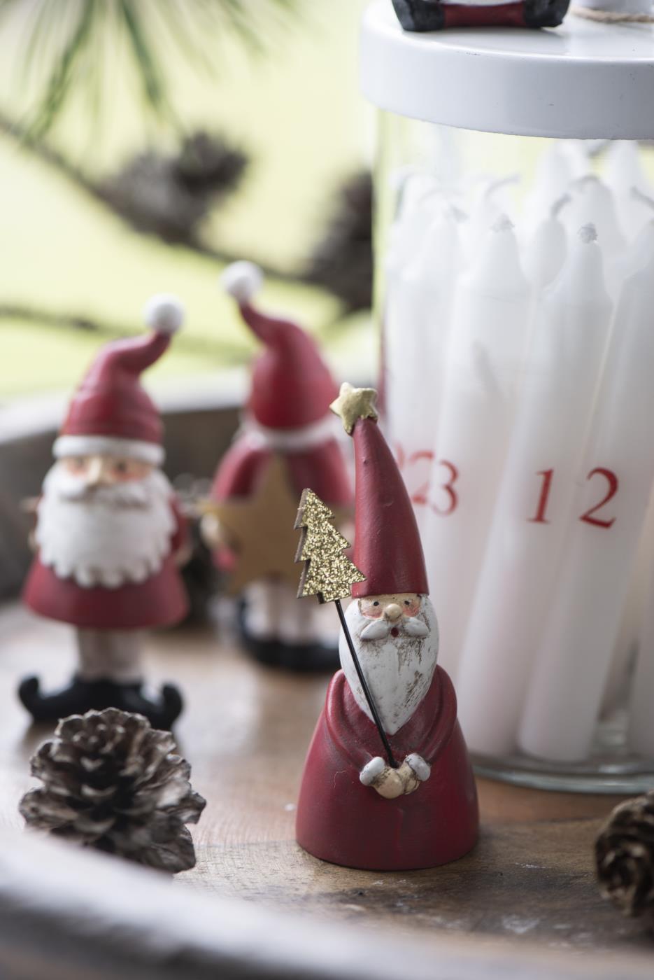 Weihnachtskerzen skandinavisch