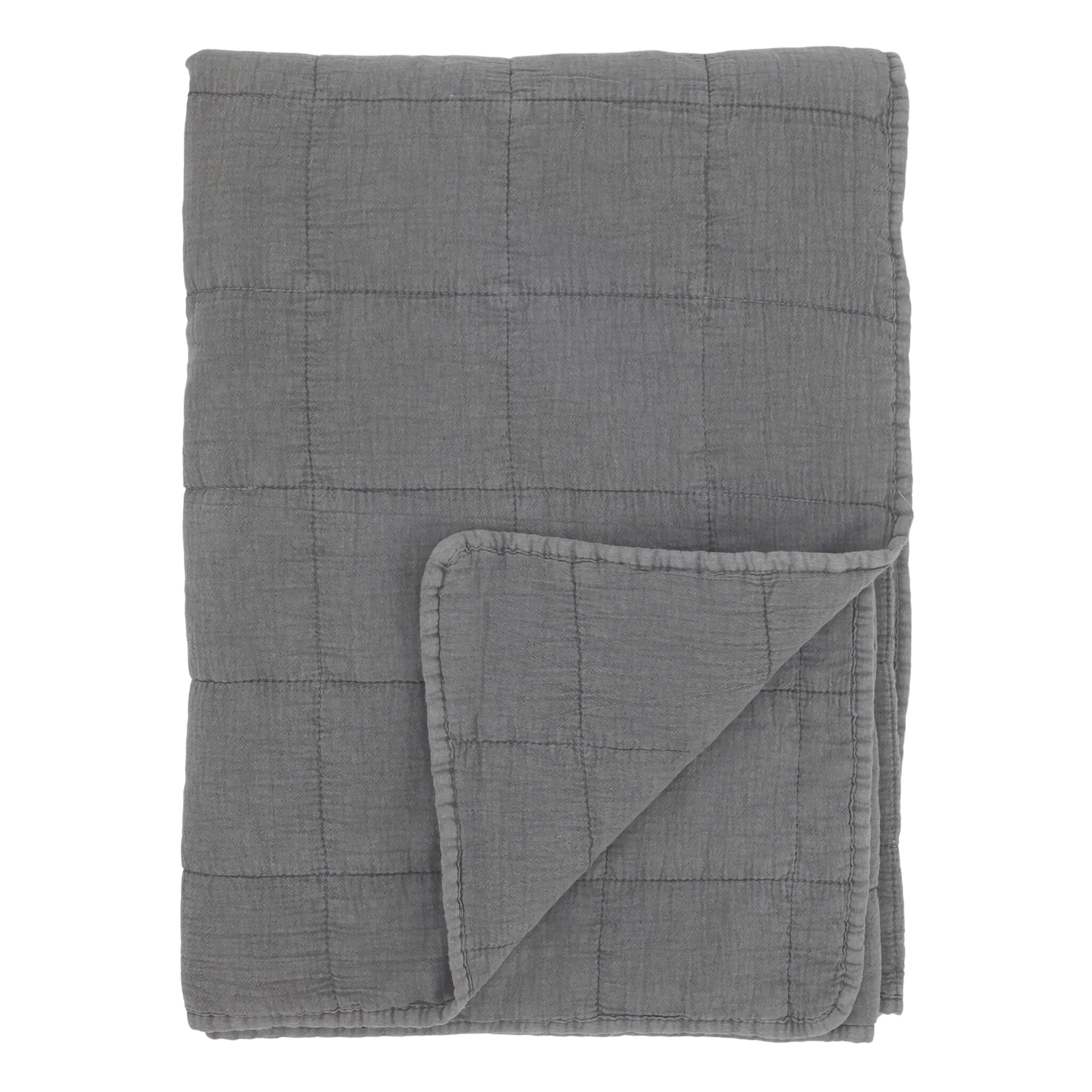 Aix Vintage Quilt, thunder grey 