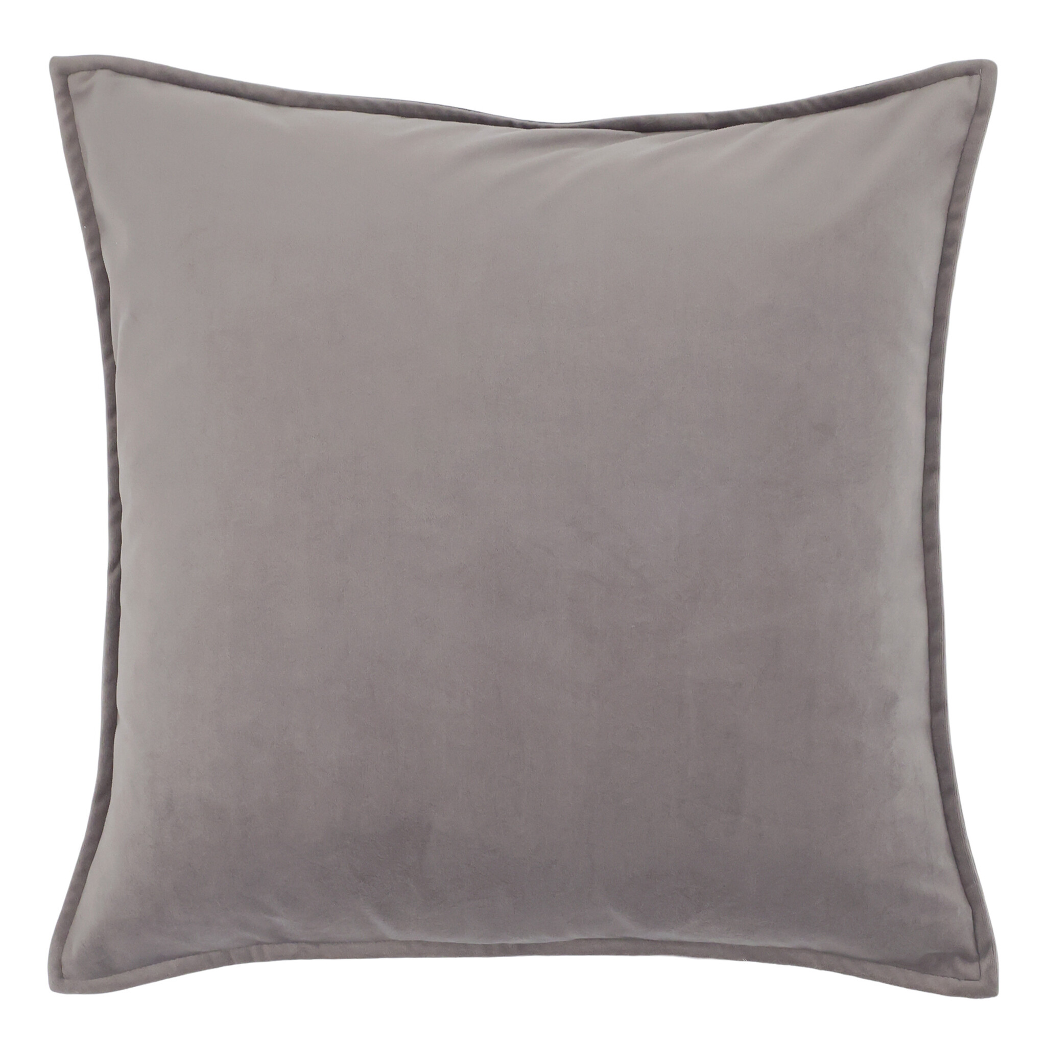 Aix Kissebezug Velour 50x50cm, thunder grey 