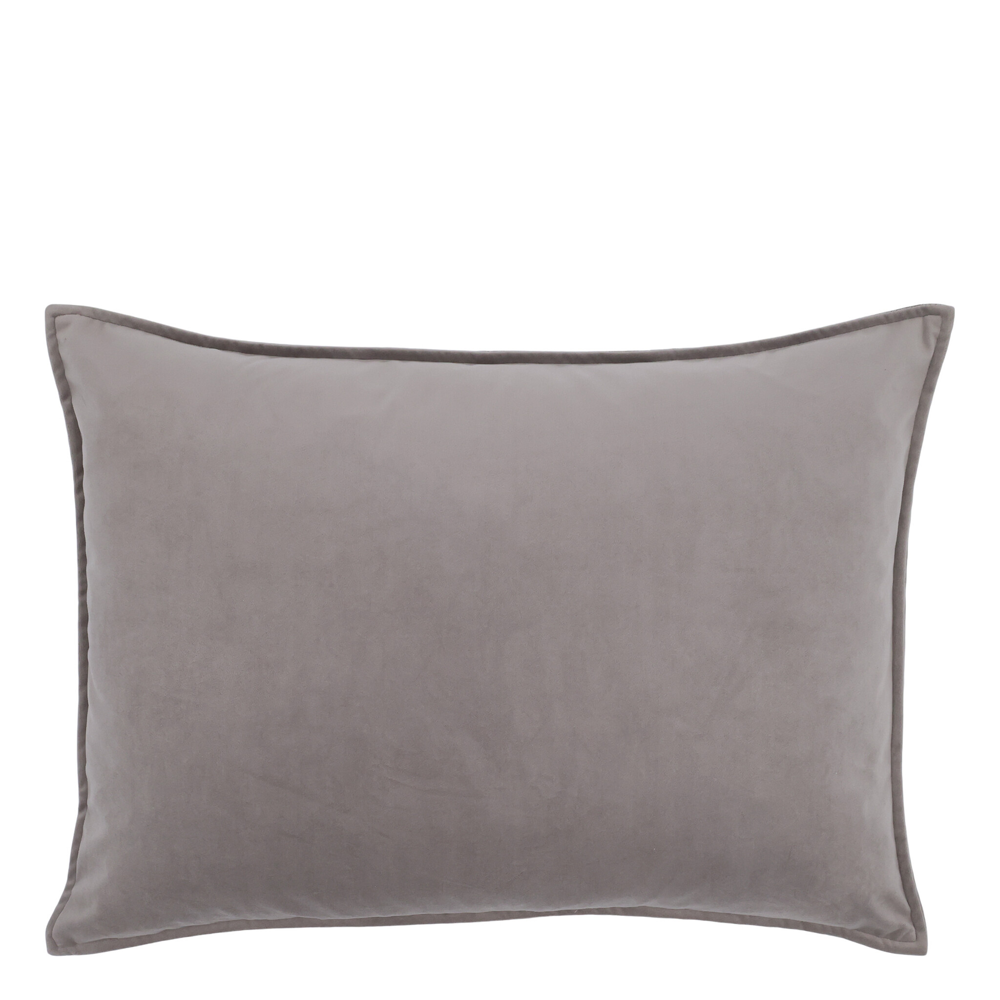 Aix Kissebezug Velour 70x50cm, thunder grey 