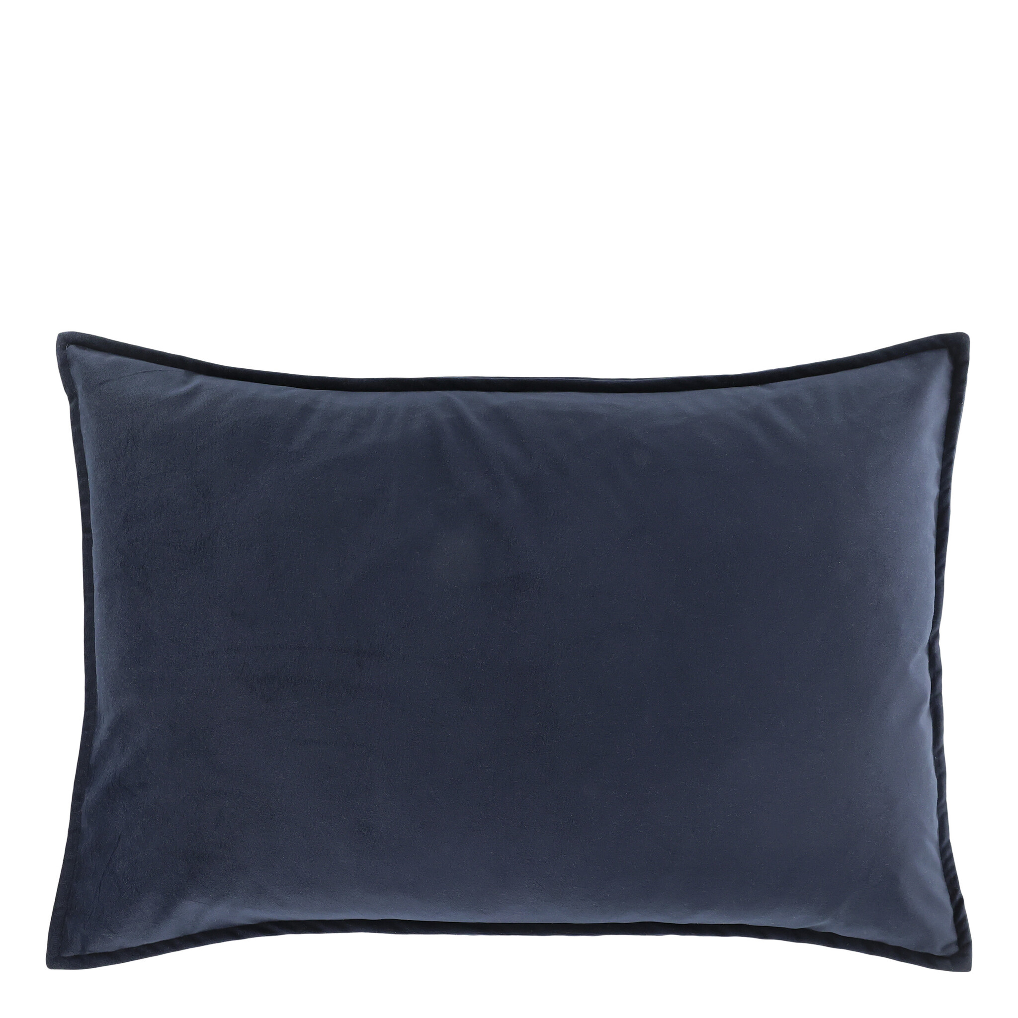 Aix Kissebezug Velour 70x50cm, indigo blue 