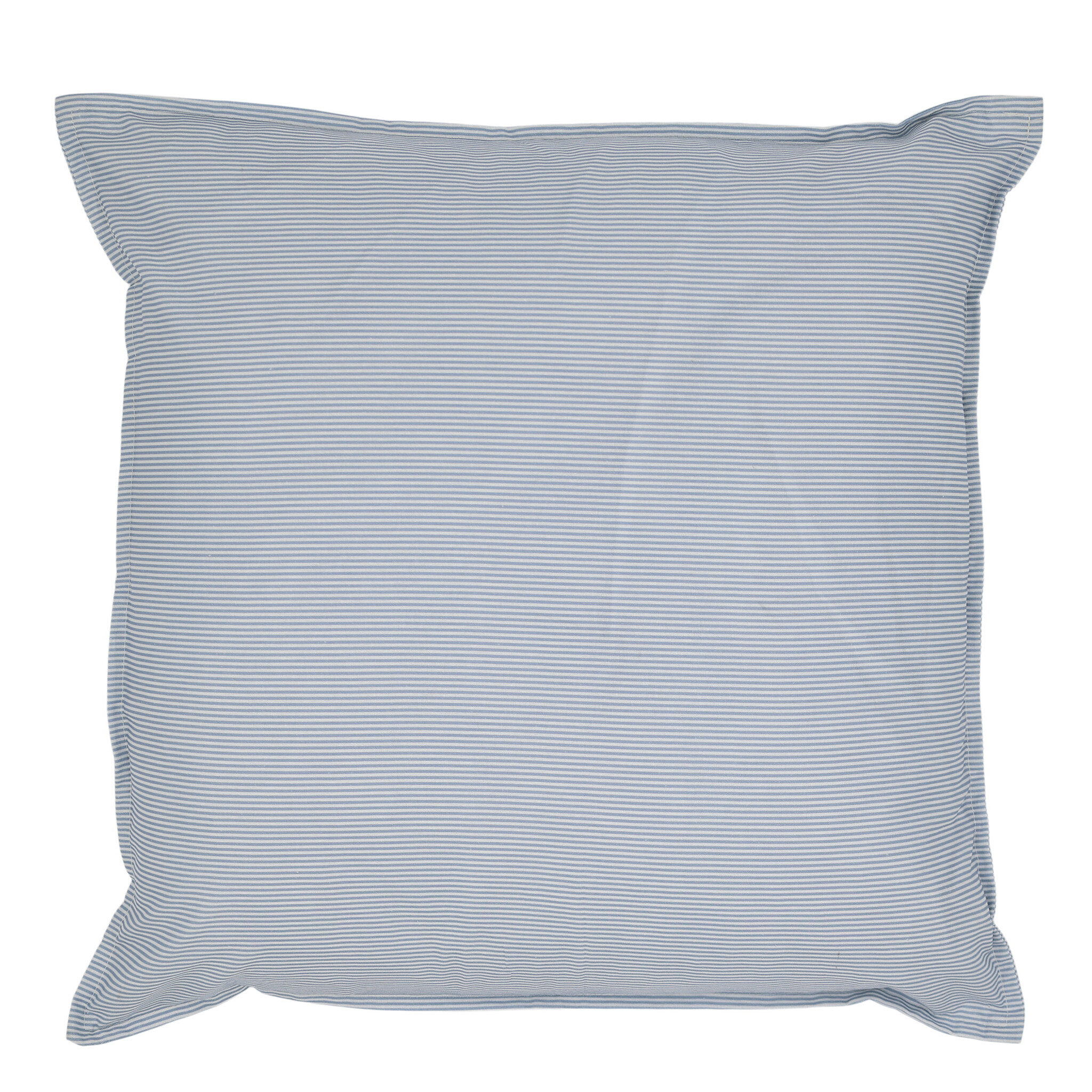 Chic Antique Kissenbezug Aix Maritim gestreift, blau 