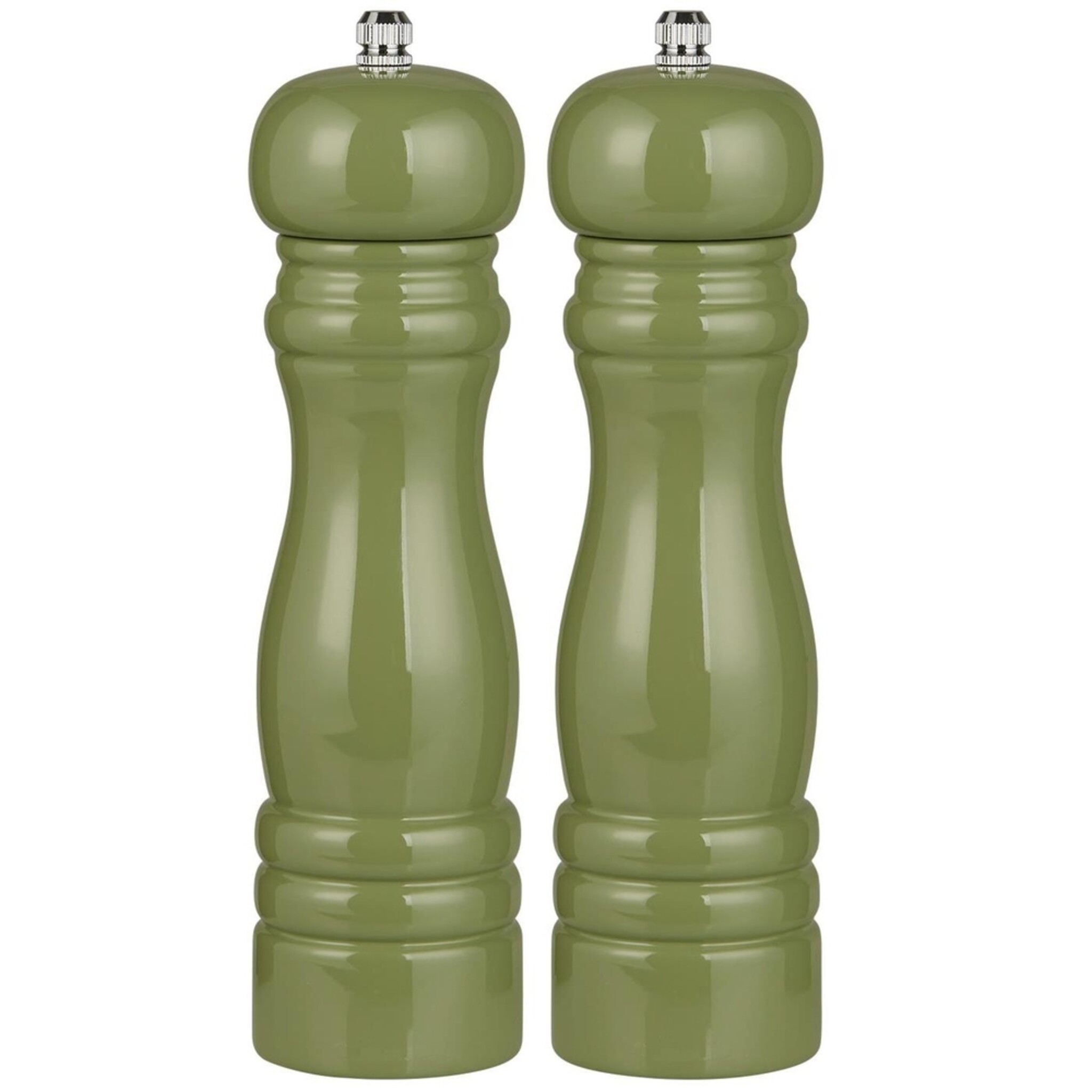 IB Laursen Salzmühle Pfeffermühle Set, grün 