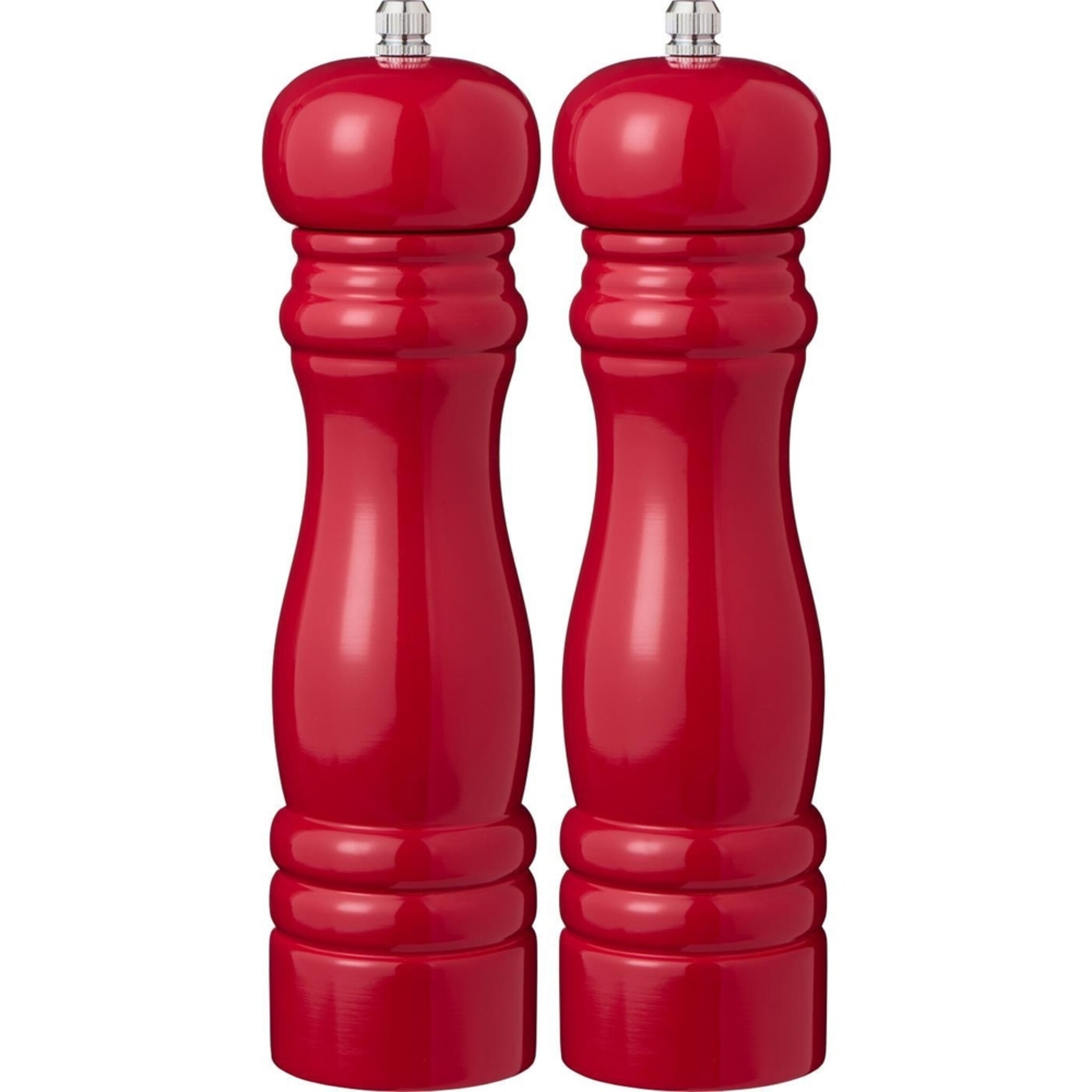 IB Laursen Salzmühle Pfeffermühle Set, rot 