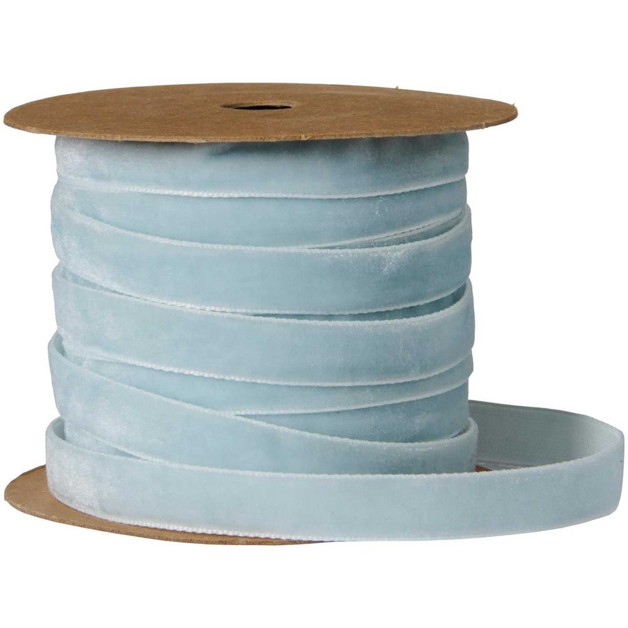 IB Laursen Veloursband auf Spule 10 m - Geschenkband