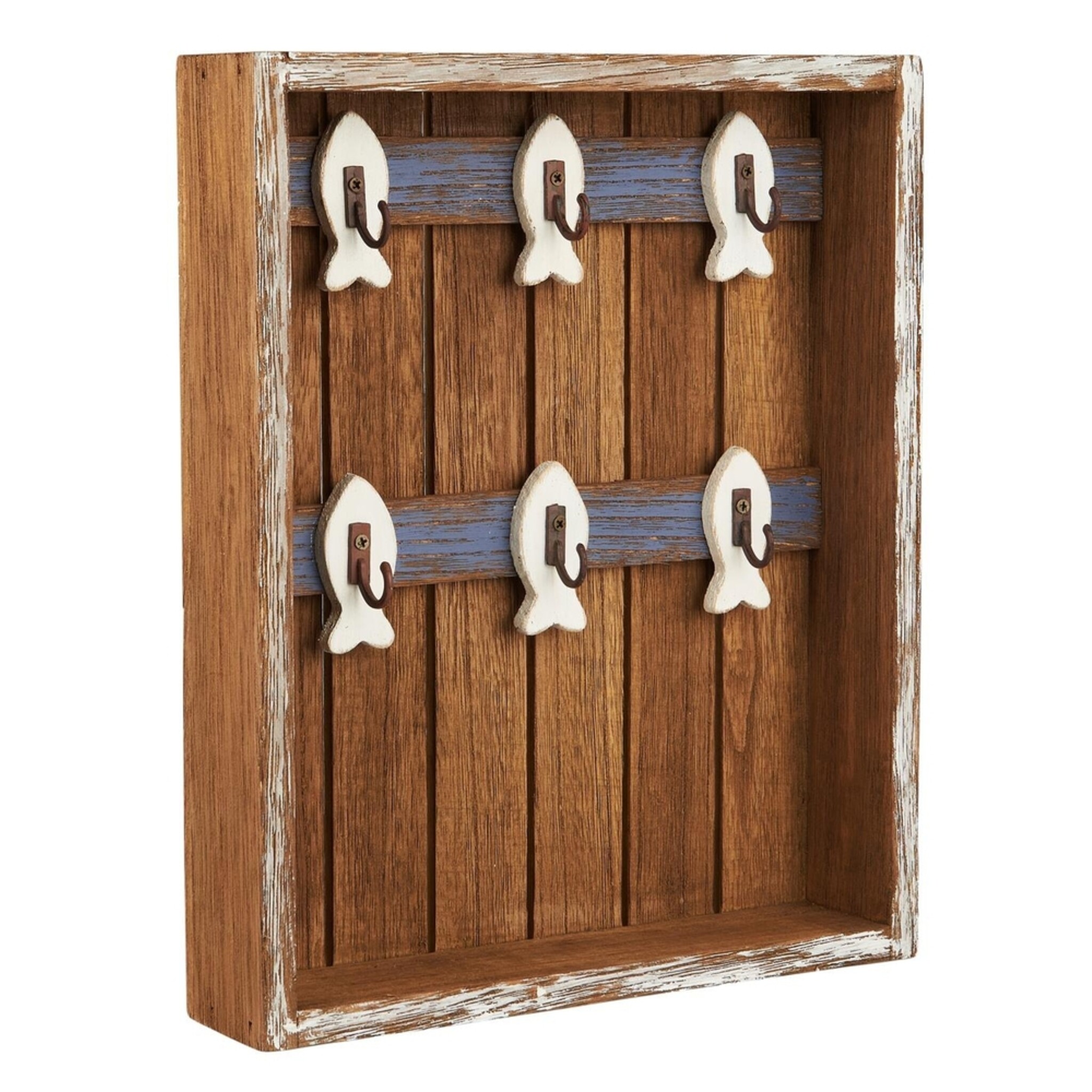 Schlüsselschrank ohne Tür Nautico, natur 
