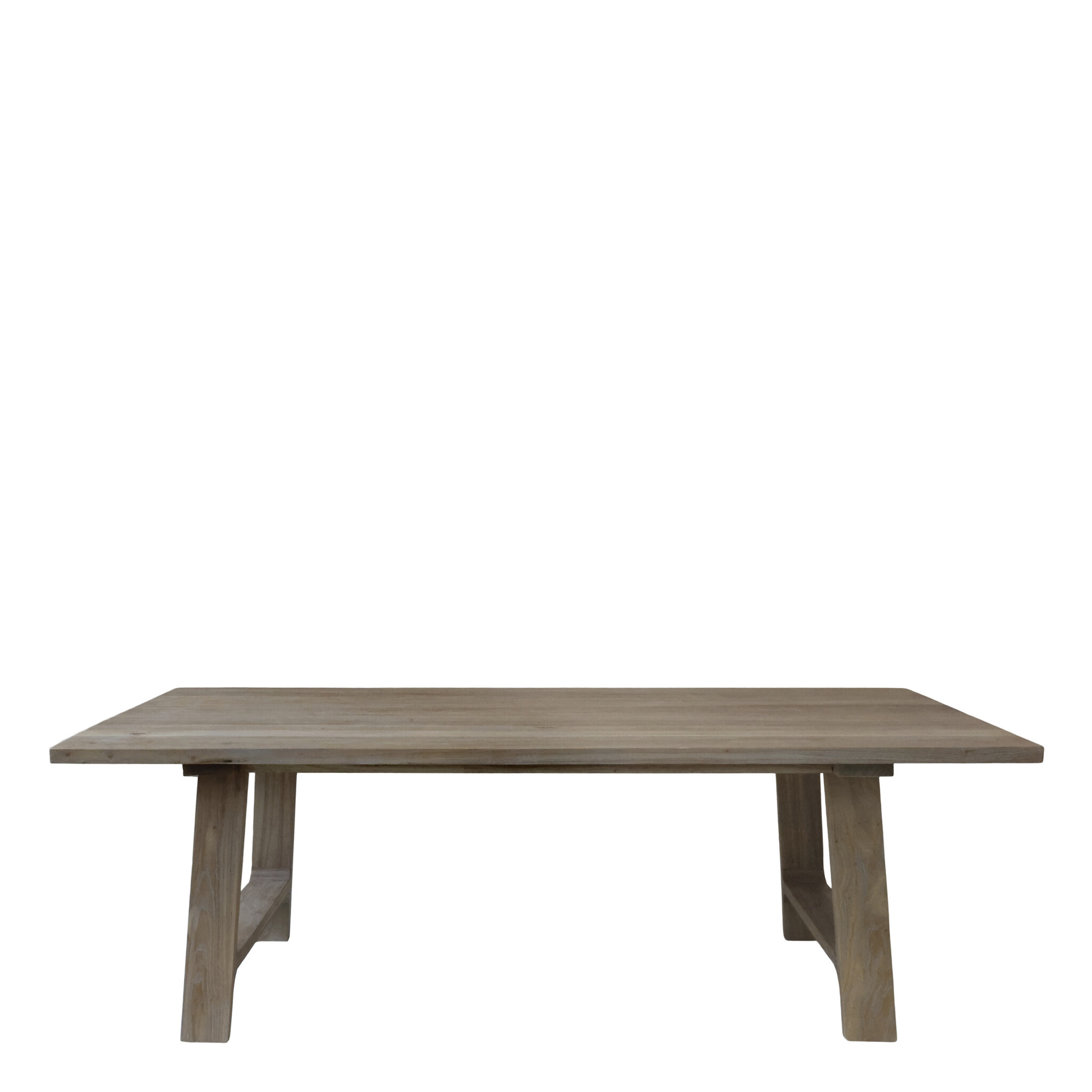 Chic Antique Esstisch aus Recyclingholz | Französischer Landhausstil Vintage, natur 