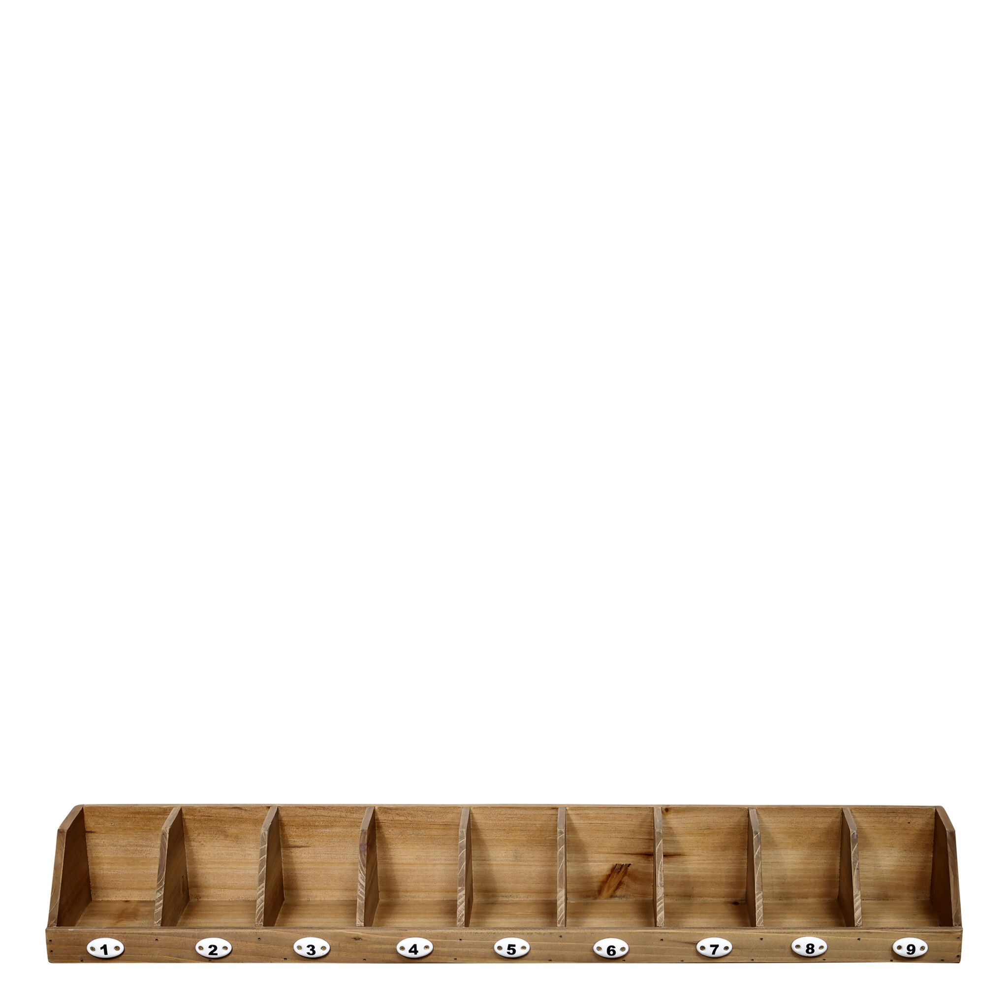 Chic Antique Sortierregal mit 9 Fächern - Landhausstil, natur 
