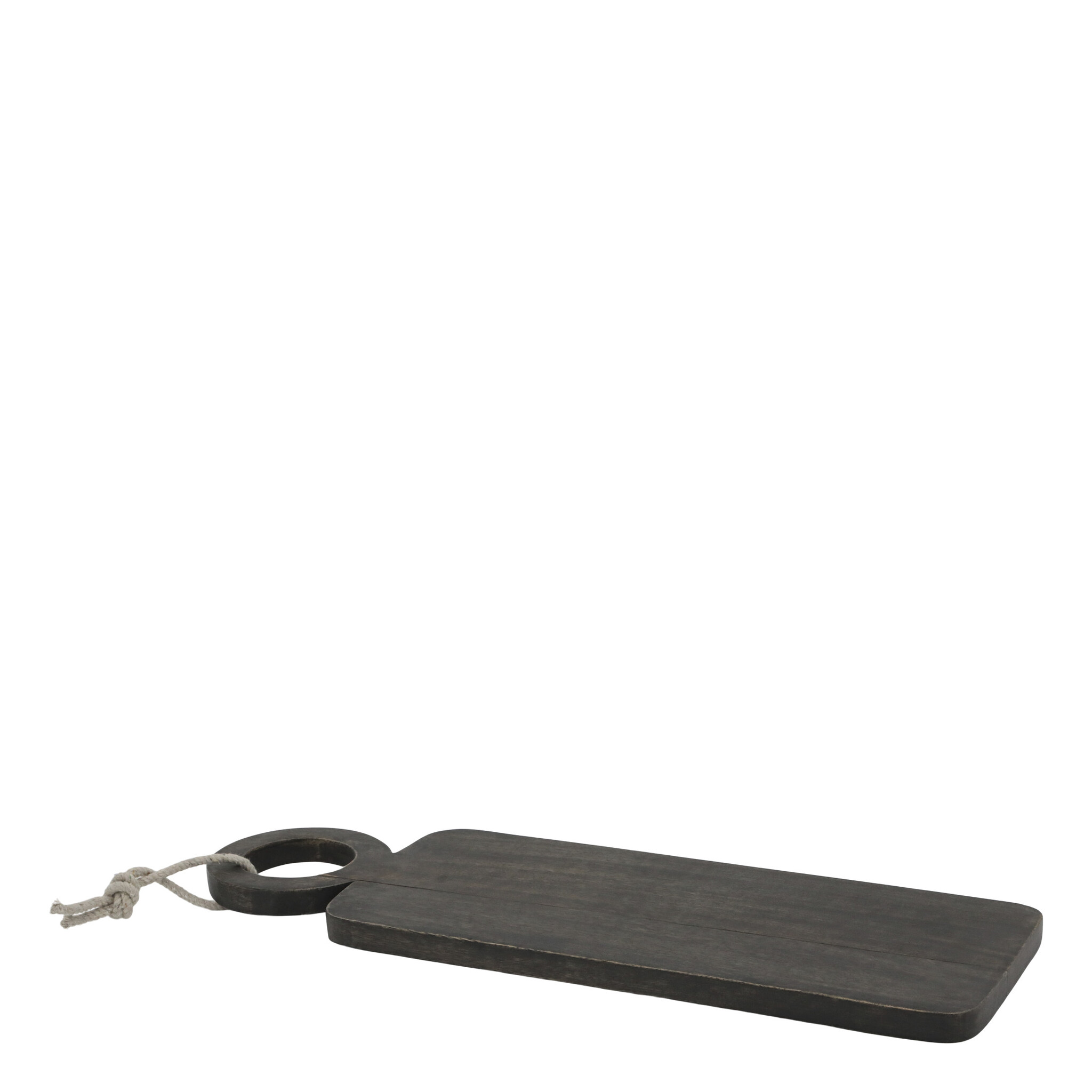 Tours Tapasbrett aus Mangoholz, schwarz, schwarz 45 x 15 cm