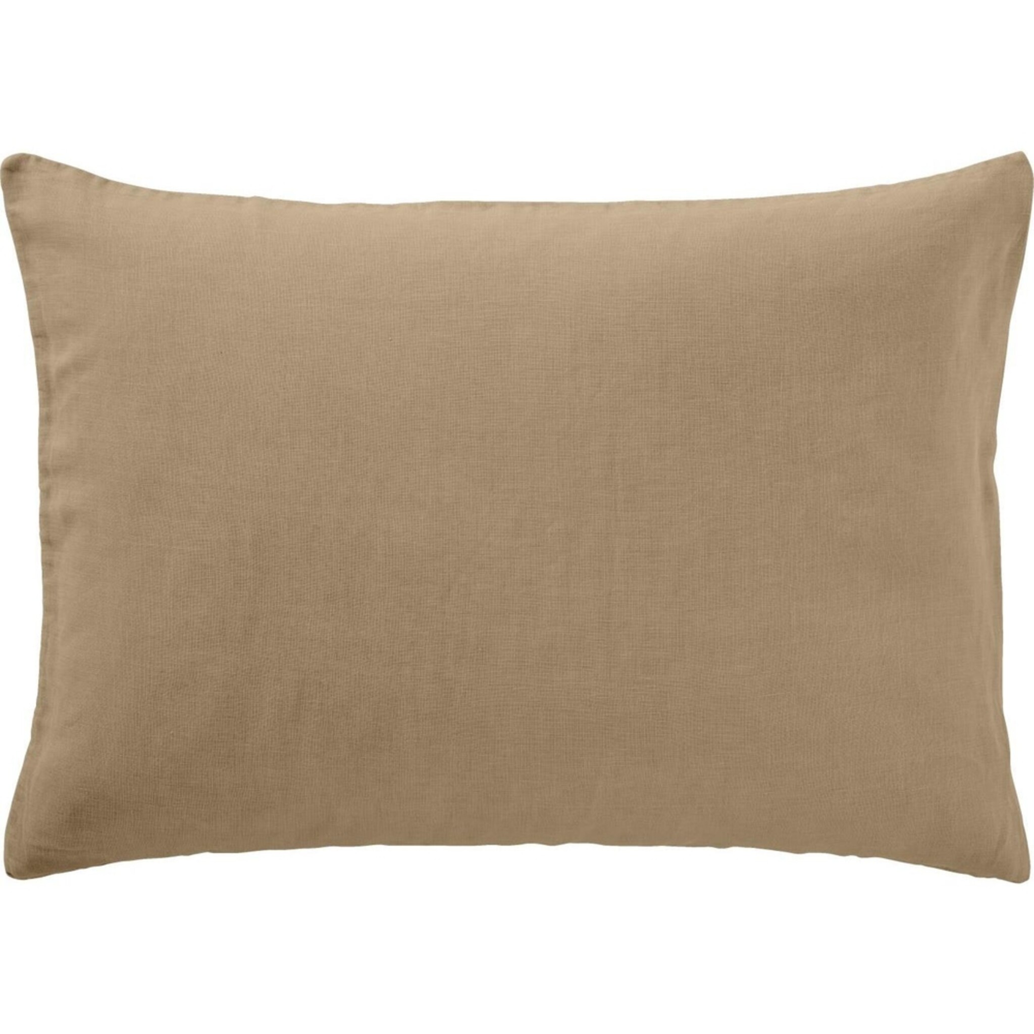 IB Laursen Kissenbezug Leinen 70x50 cm, truffle 
