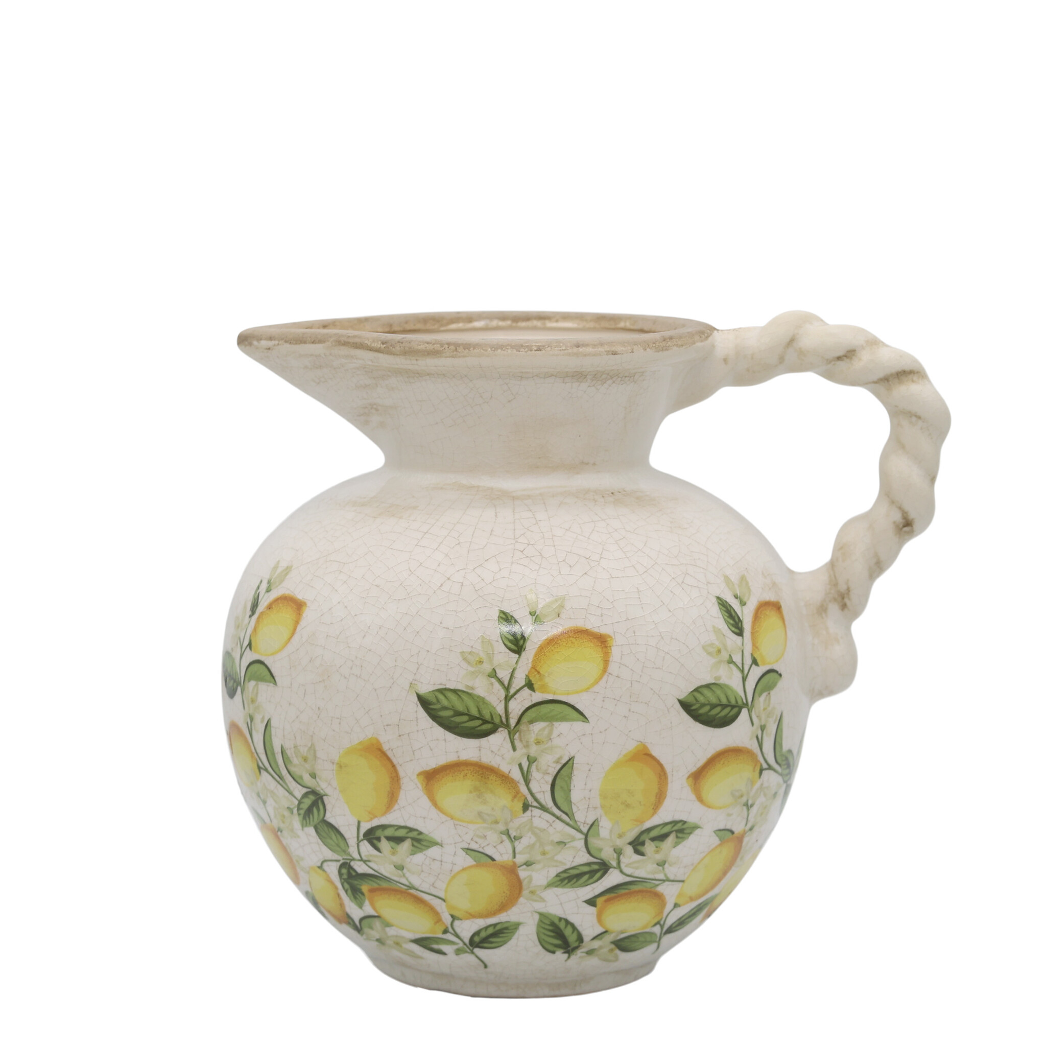 Chic Antique Limone Blossom Kanne, creme 