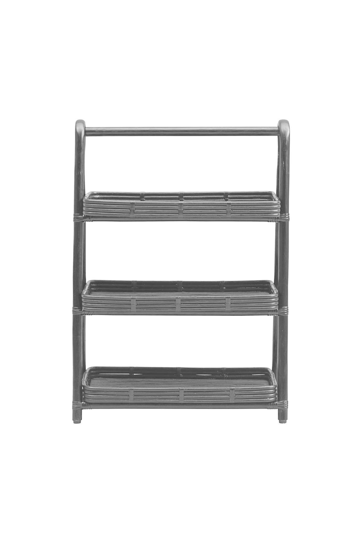 Aufbewahrungselement Orga, schwarz 57 x 81 x 30.5cm