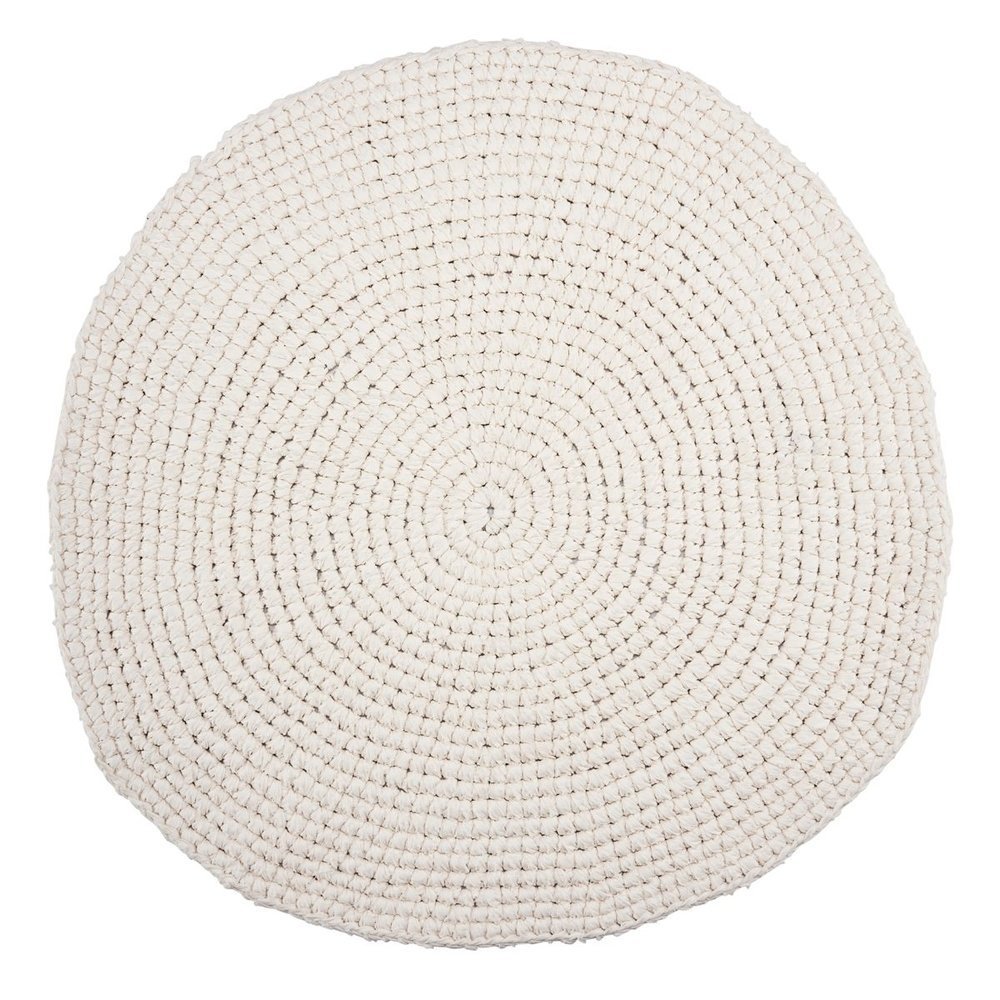 Badezimmer Teppich Crochet rund | House Doctor