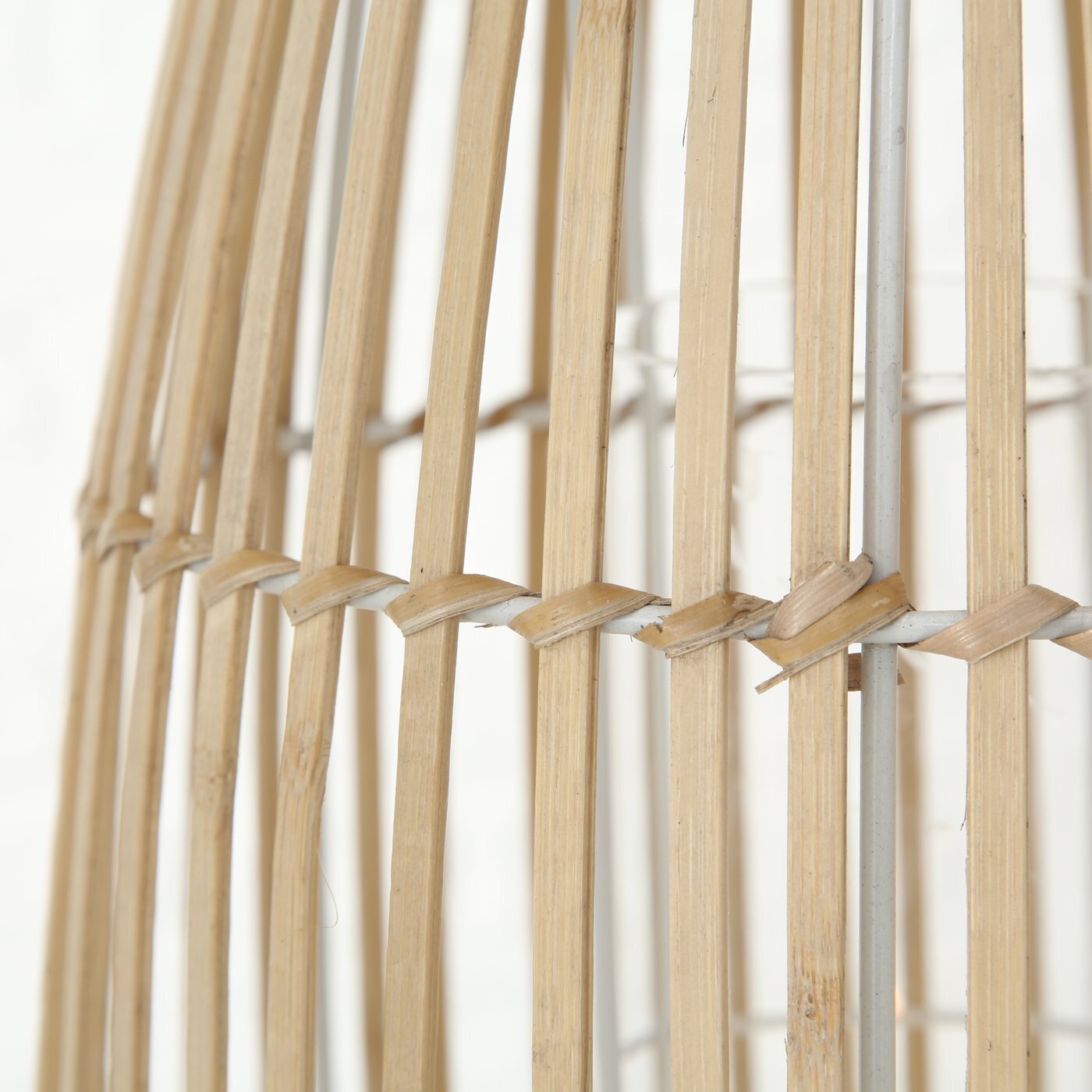 Bambus Windlicht Flint 2er, natur 
