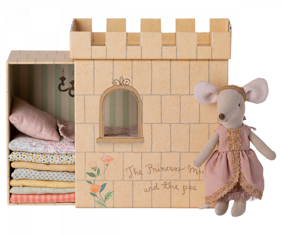 Big Sister Maus Prinzessin auf der Erbse, rosa 