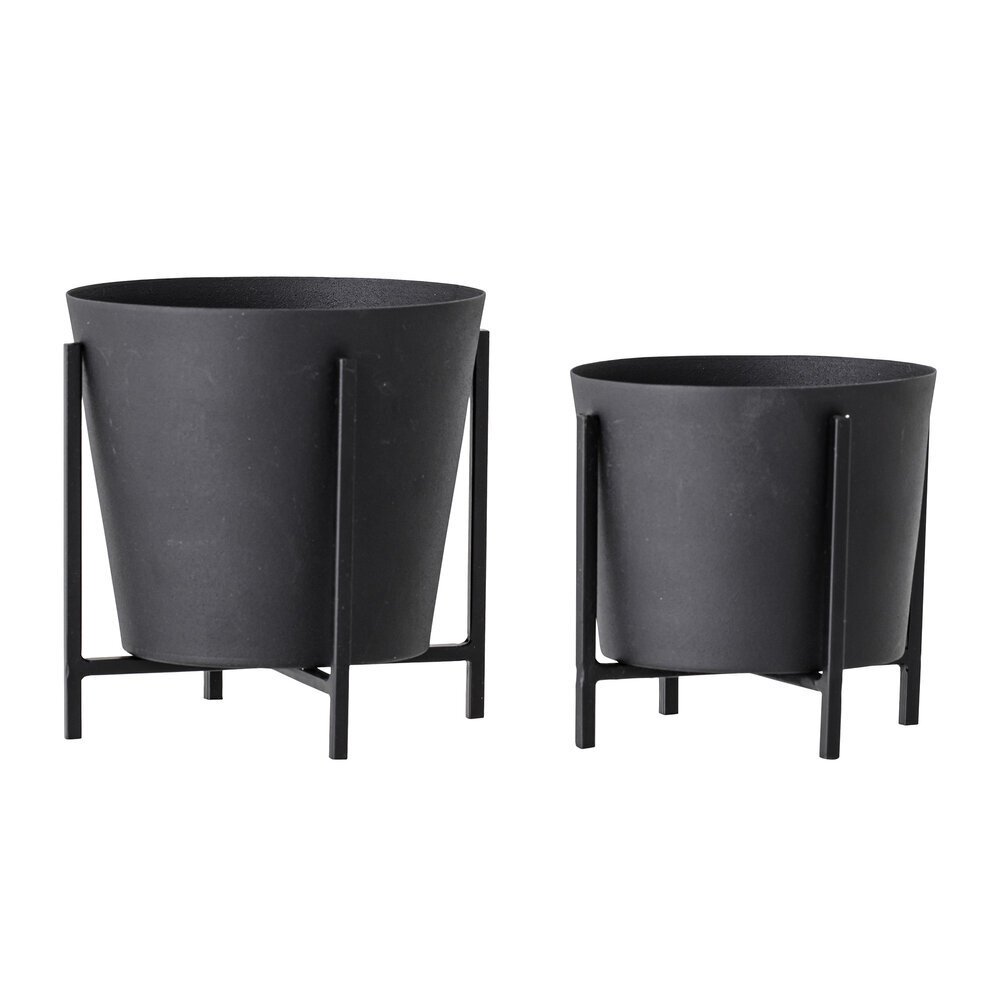 2er Set Blumentopf Ilse mit Gestell | Bloomingville