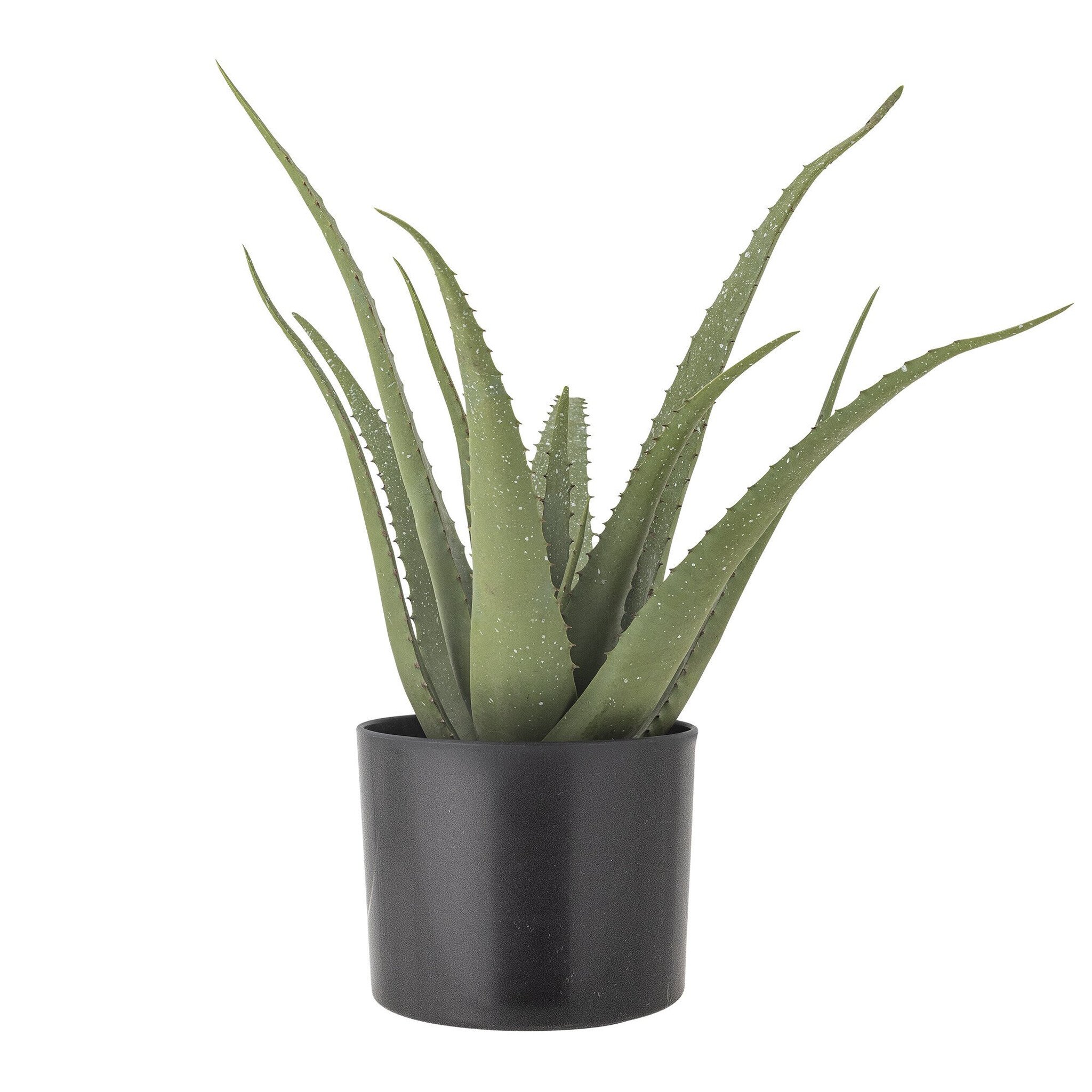 Künstliche Aloe Vera Pflanze im Topf 61 cm, grün 