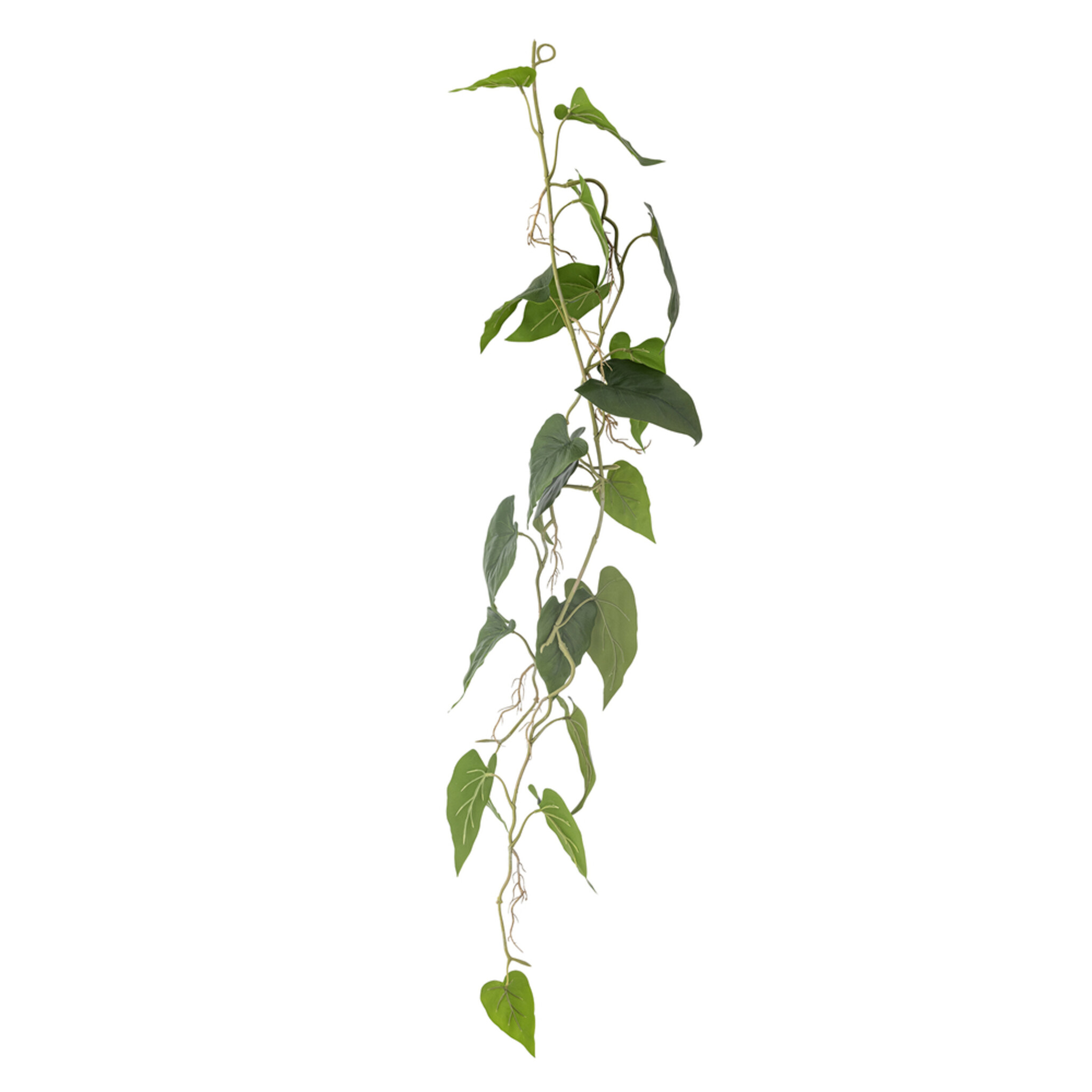 Anthurium Pflanze künstlich, lebensecht, grün 