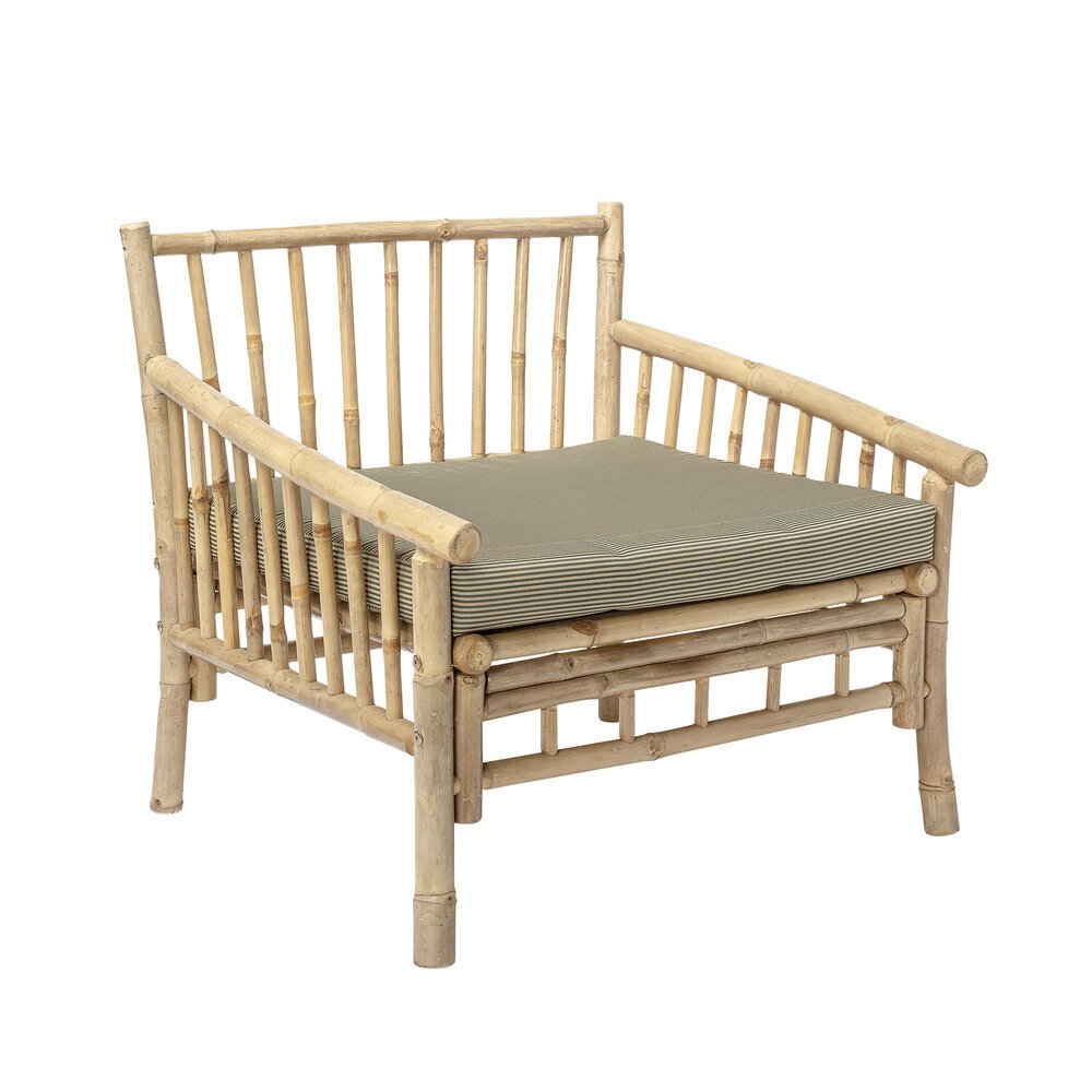 Bambus Lounge Stuhl Sole, natur 