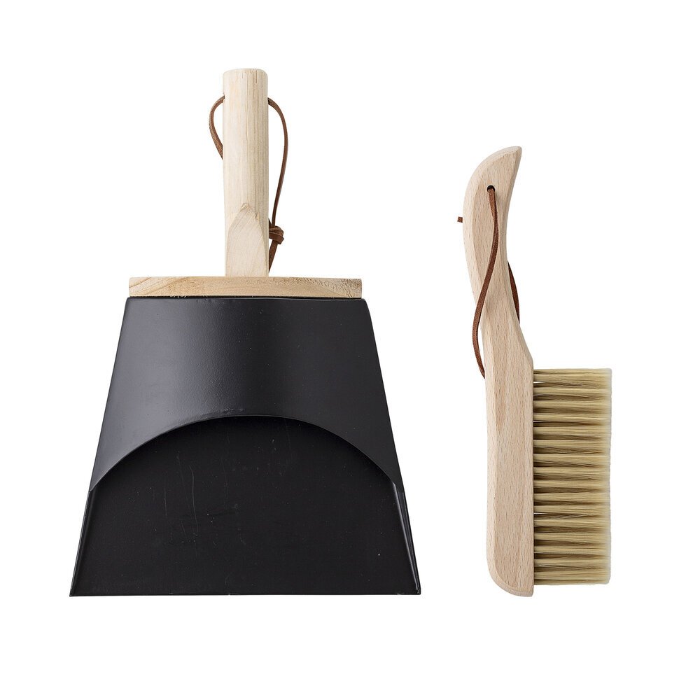 Besen mit Schaufel aus Buchenholz | Bloomingville