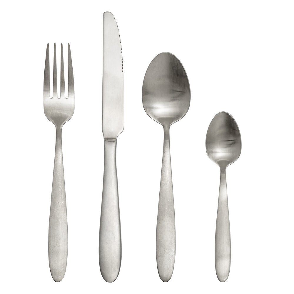 Besteck Frea 4er Set, Edelstahl, silber 