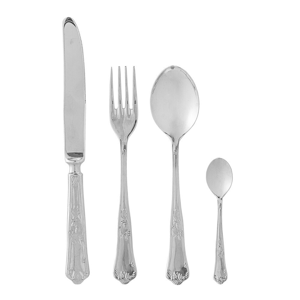 Besteck 4er Set Tilly, silber 