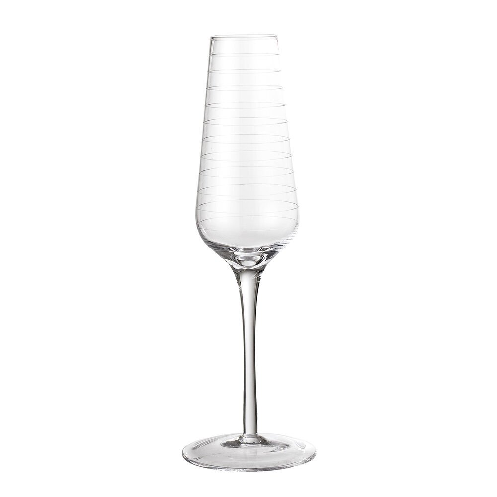 Champagner Glas Flöte Alva, klar 