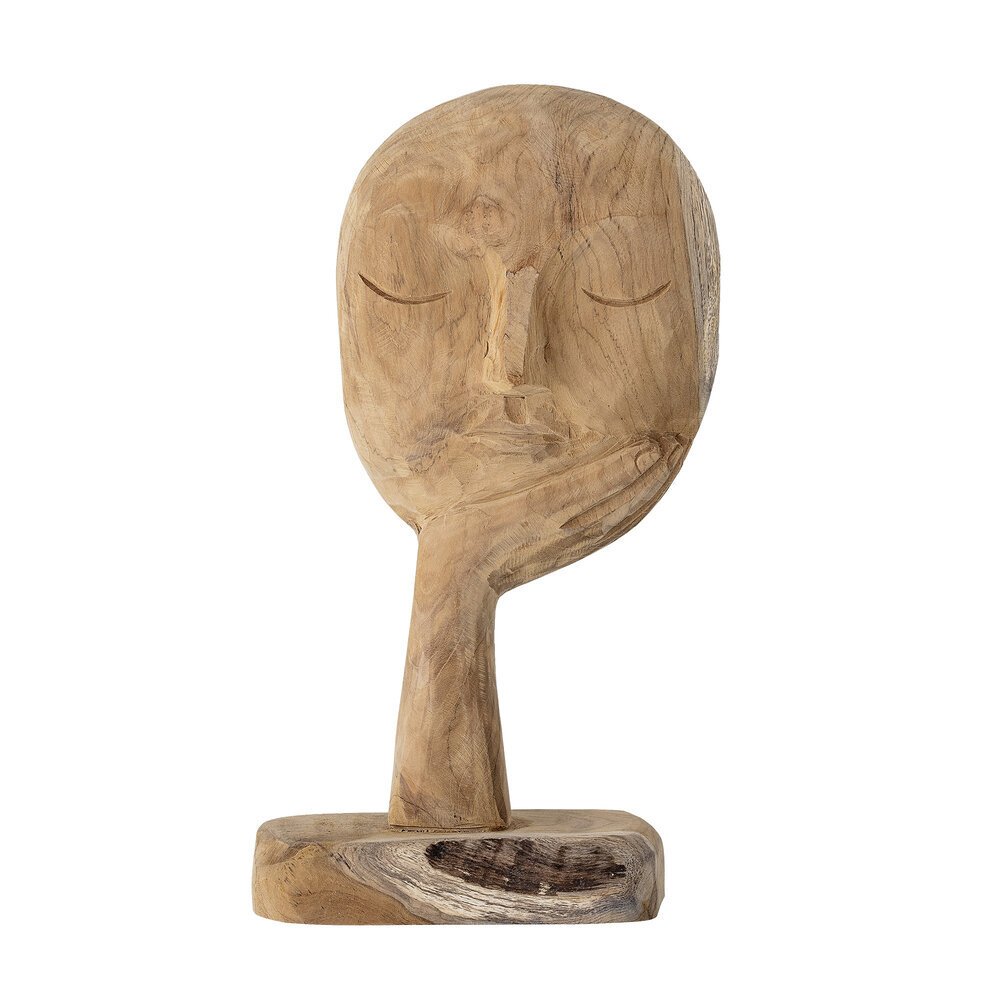 Figur Gesicht Cacia, natur 