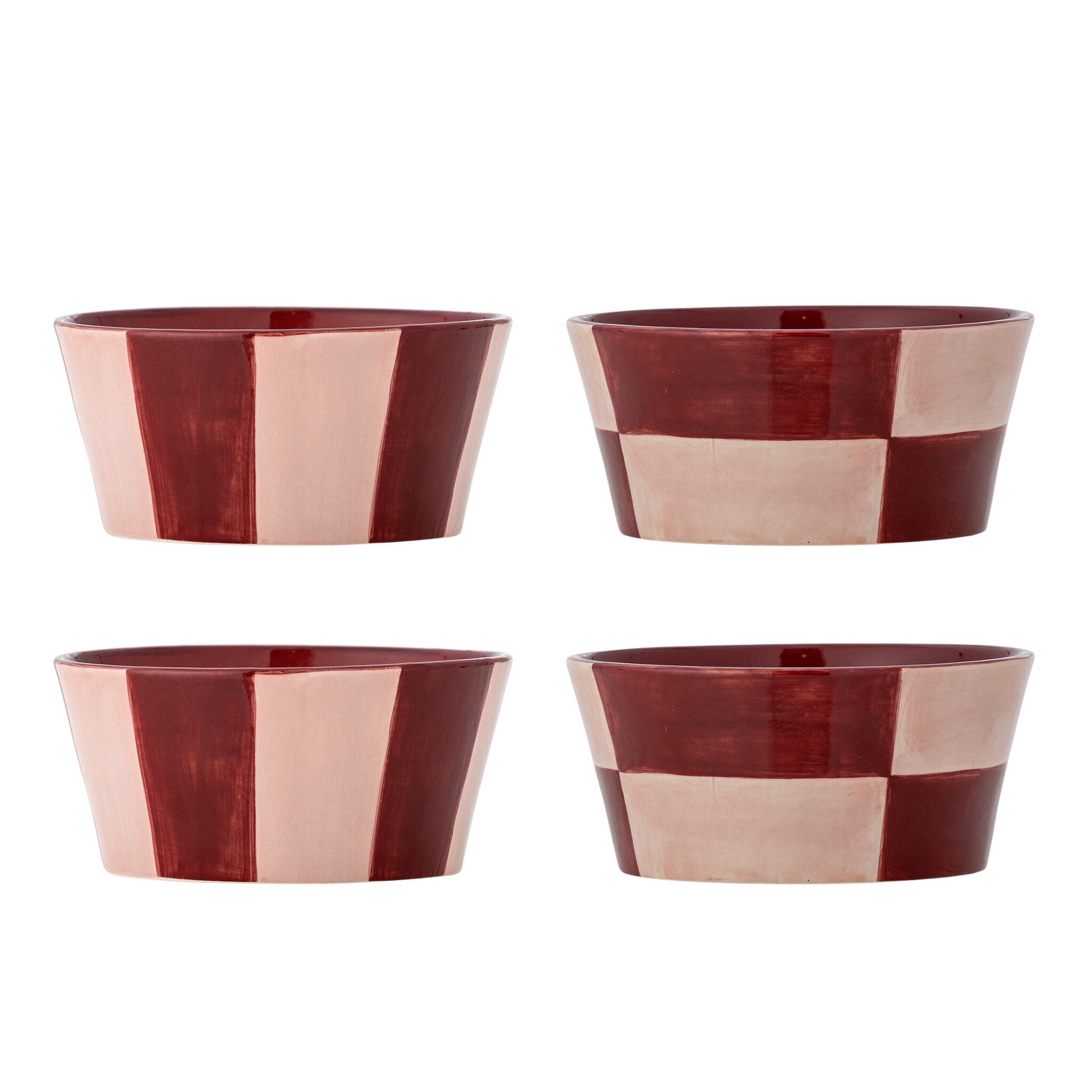Bloomingville Floki Schalen 4er-Set, rose 