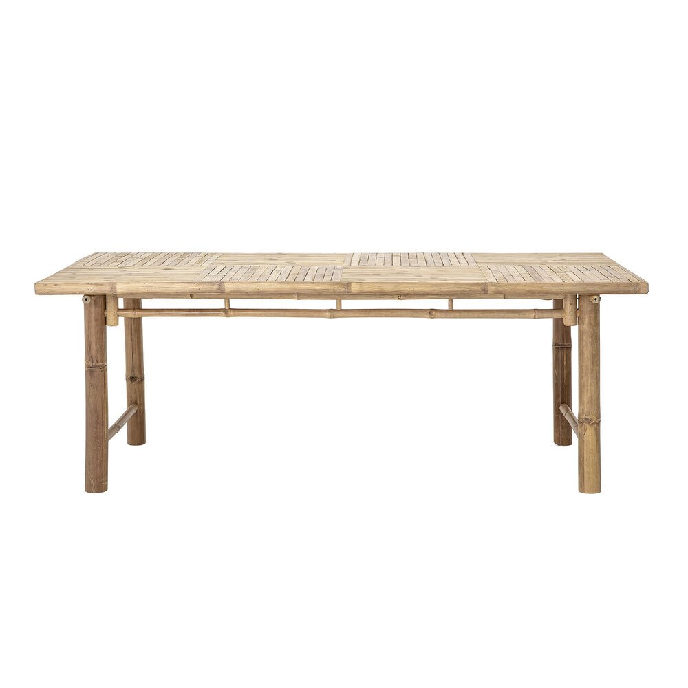 Gartentisch Esstisch Sole aus Bambus, natur 