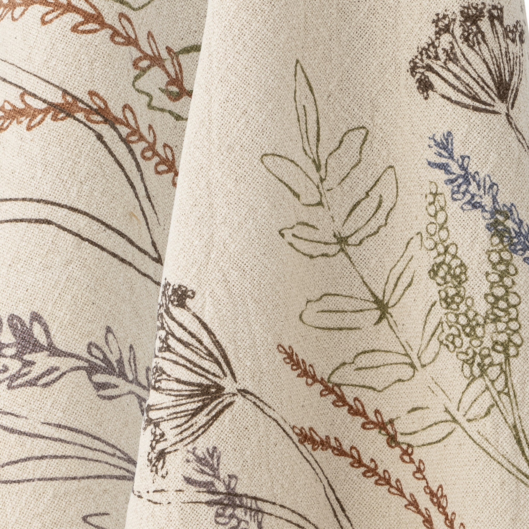 Bloomingville Geschirrhandtuch Set Bea aus Baumwolle, nature 