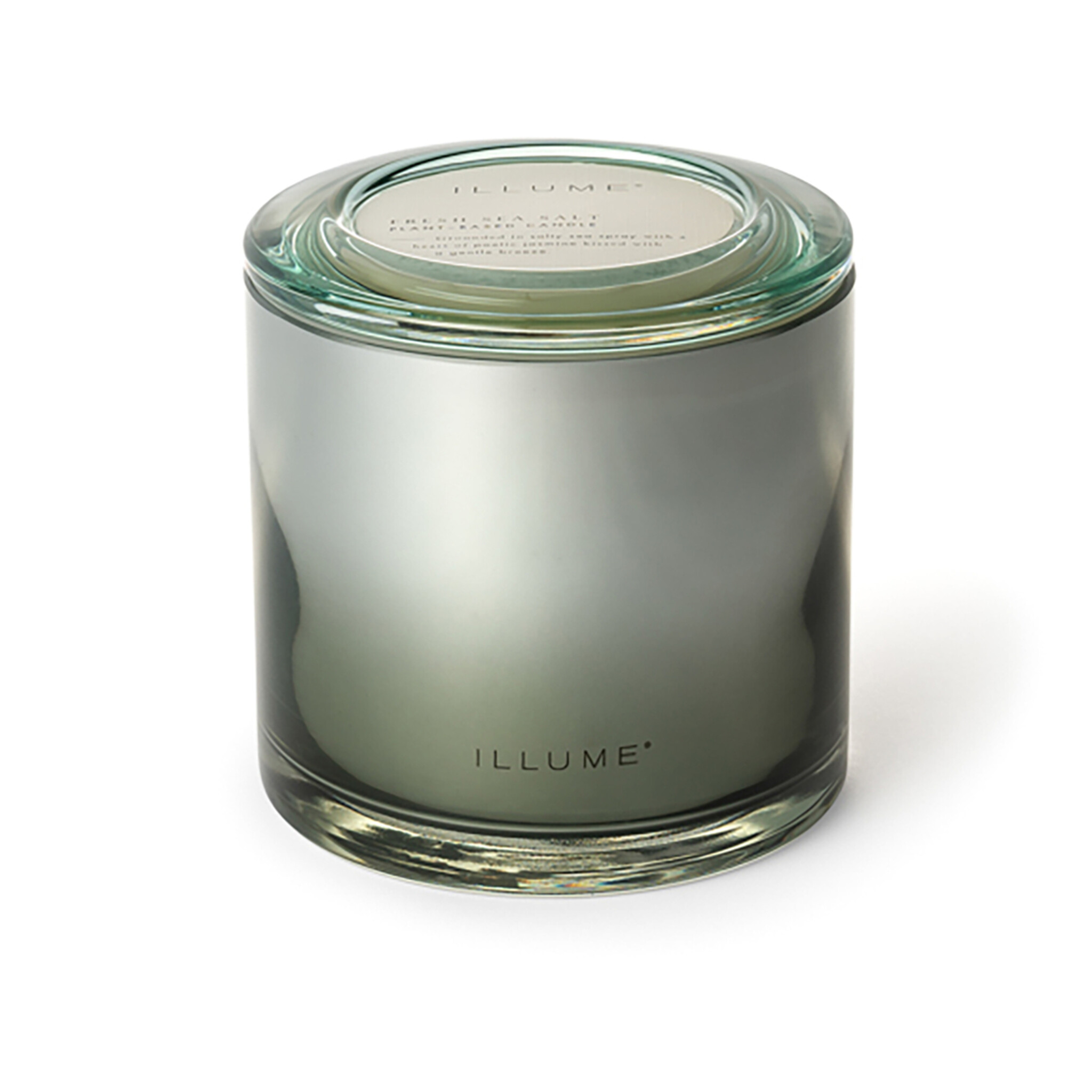 ILLUME Duftkerze XL Statement Glas, blau 
