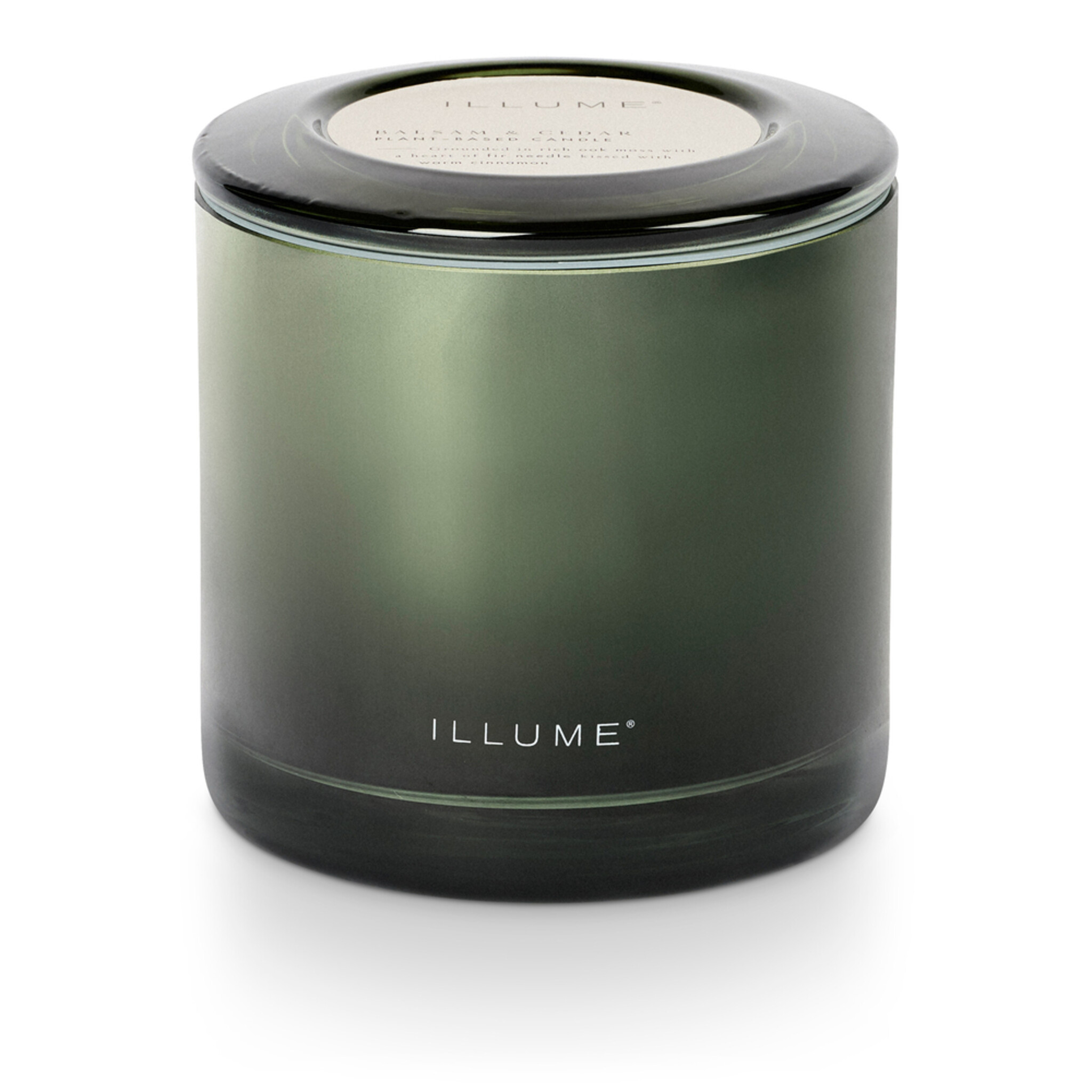 ILLUME Duftkerze XL Statement Glas, grün 
