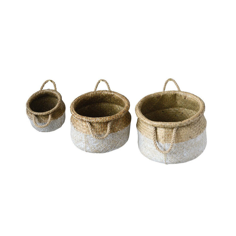 Korb Heather 3er Set, weiss 