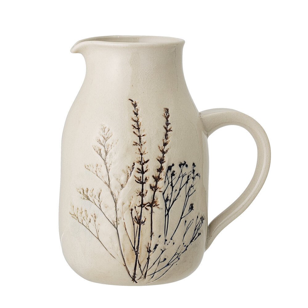 Krug Bea aus Steingut, natur 