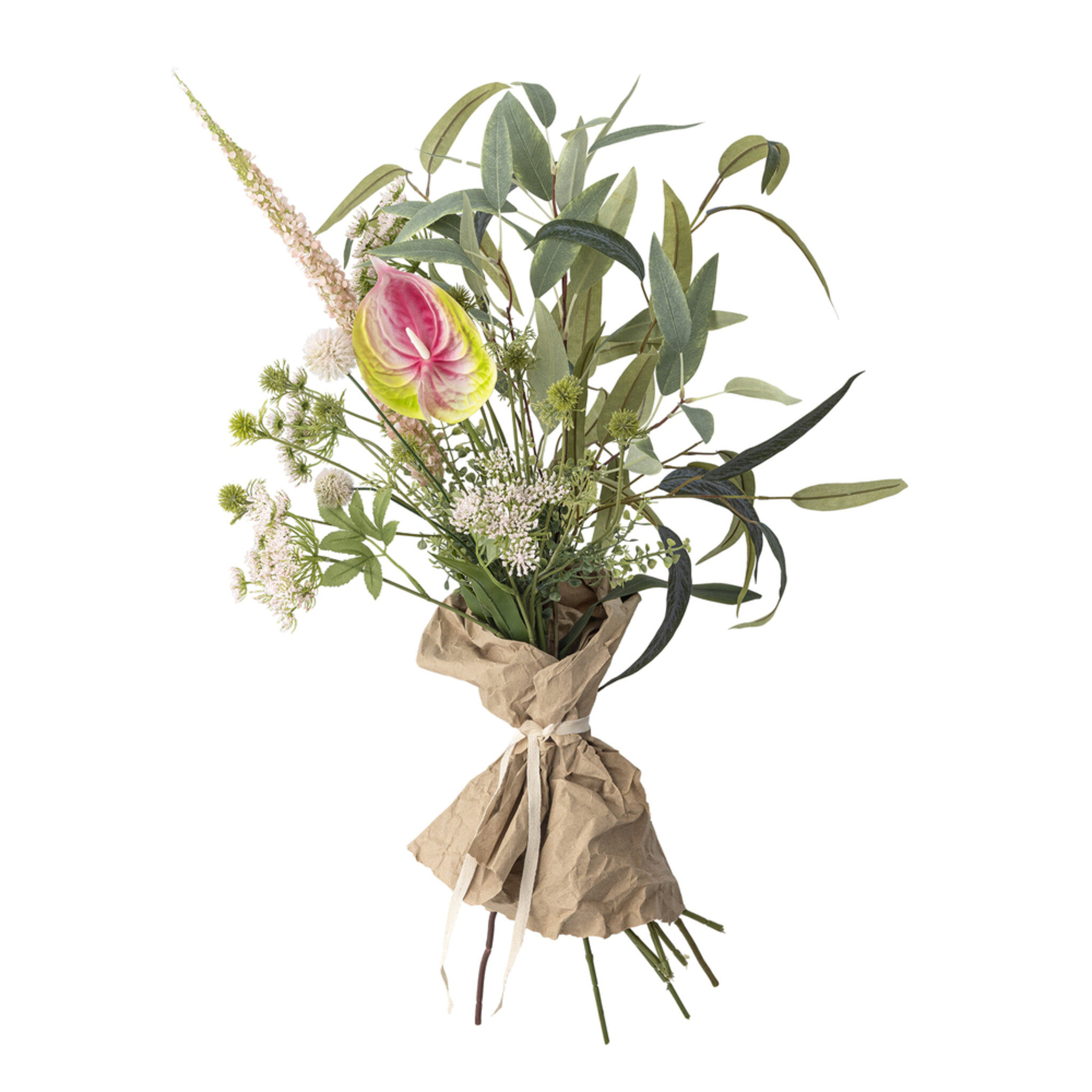 Künstlicher Blumenstrauß Blush, Künstliche Blumen, rosa 