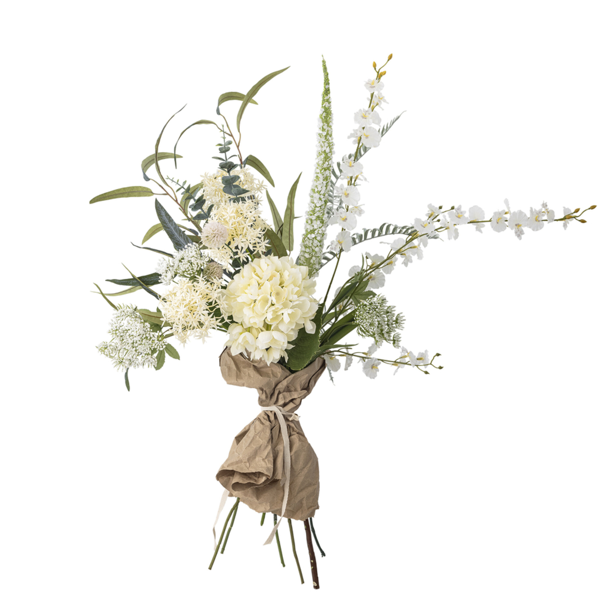 Künstlicher Blumenstrauß Symphonie, weiss 