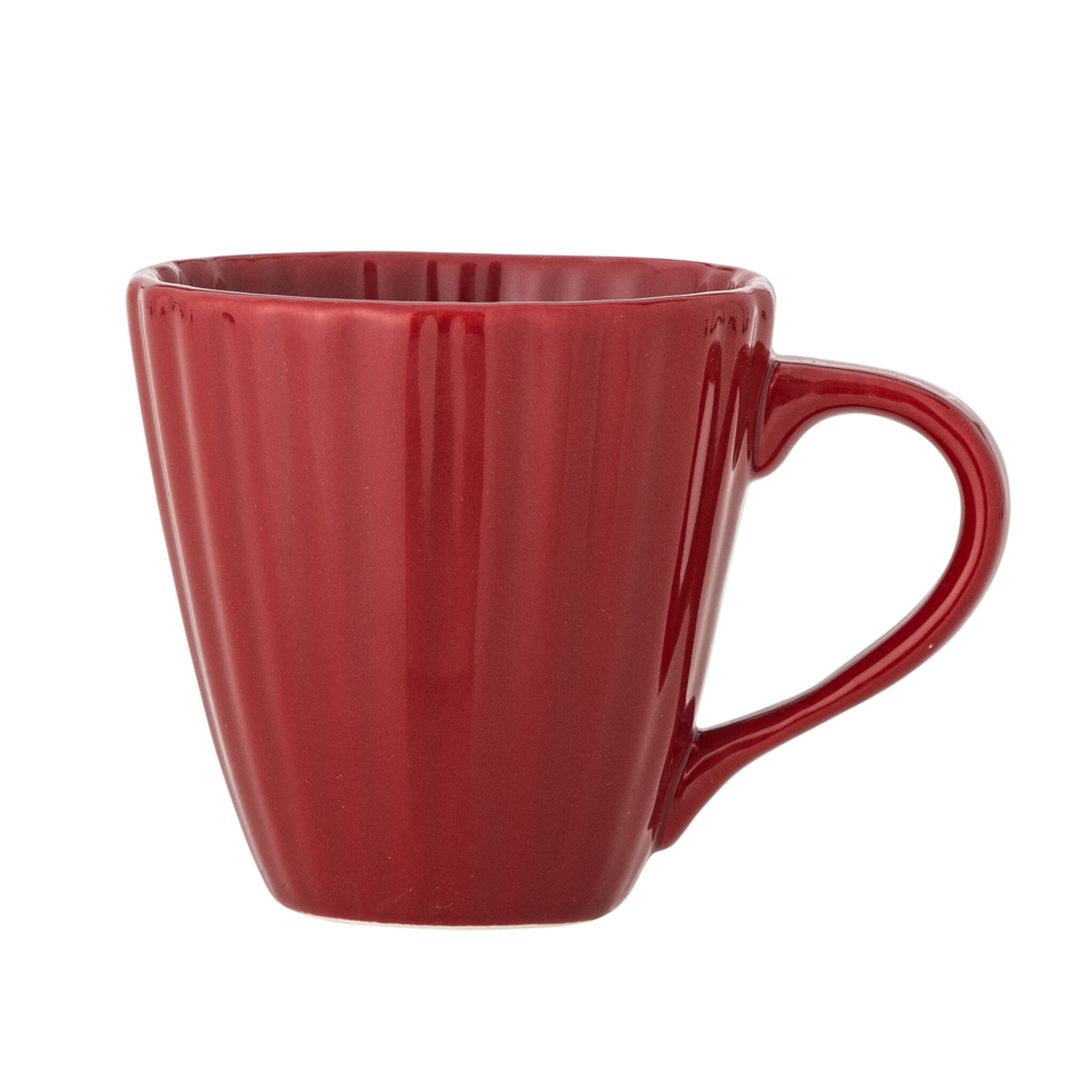 Latina Becher, Steingut, rot 